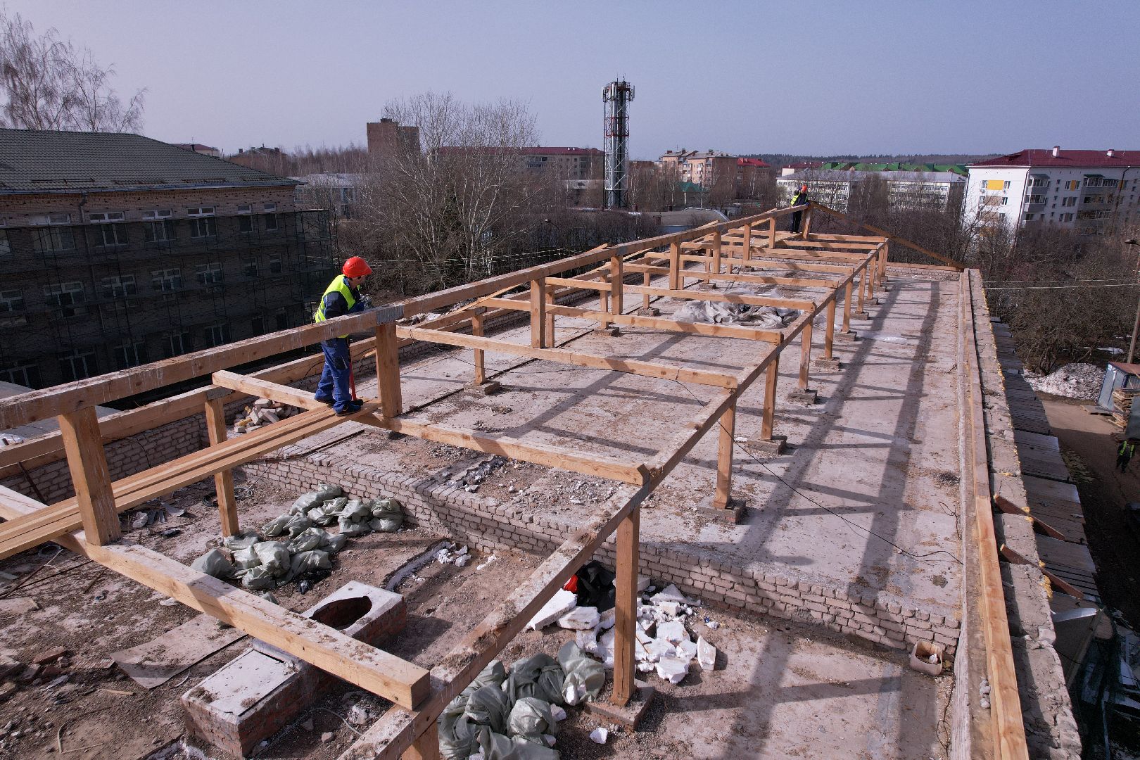 видео с коптера, шаховская,