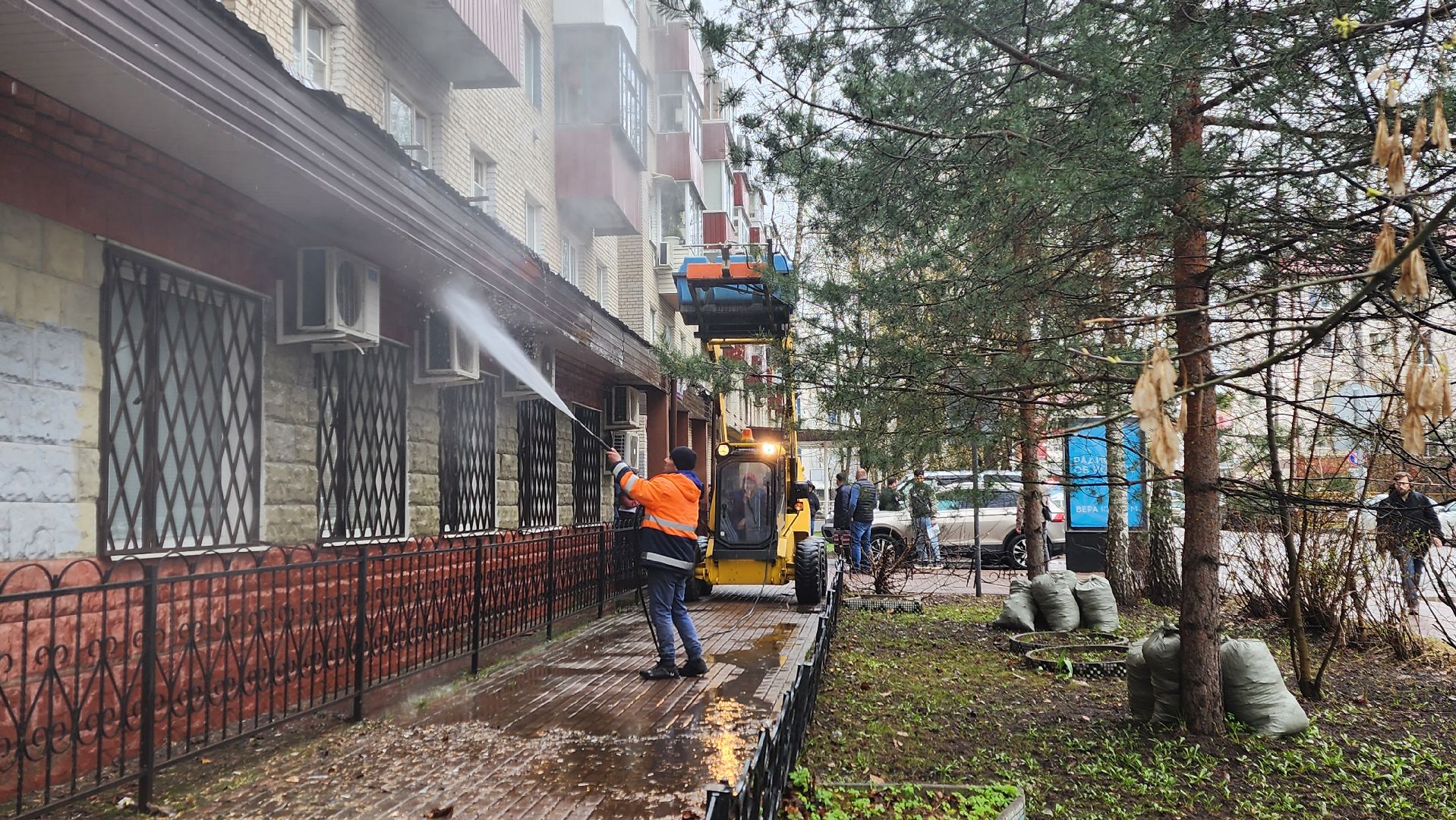 Солнечногорск, благоустройство, месяц чистоты и благоустройства, Почтовая,