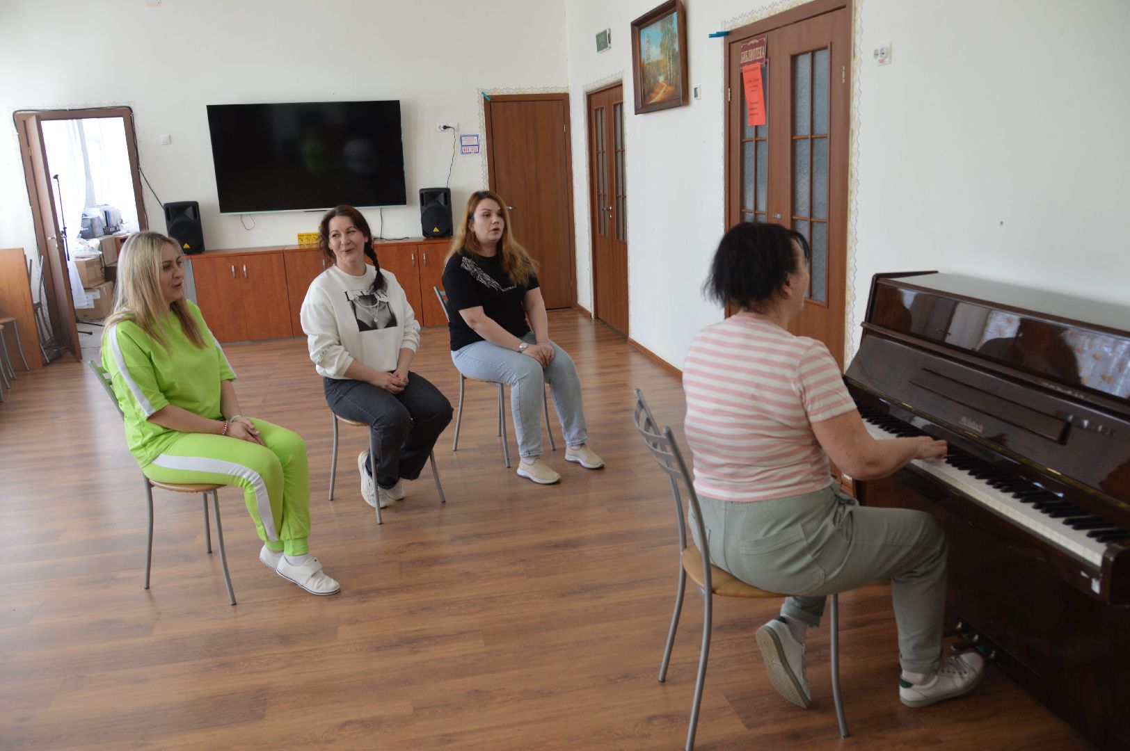 Международный день культуры, деть театра, день кино, вокал, керва, шатура, репетиция,