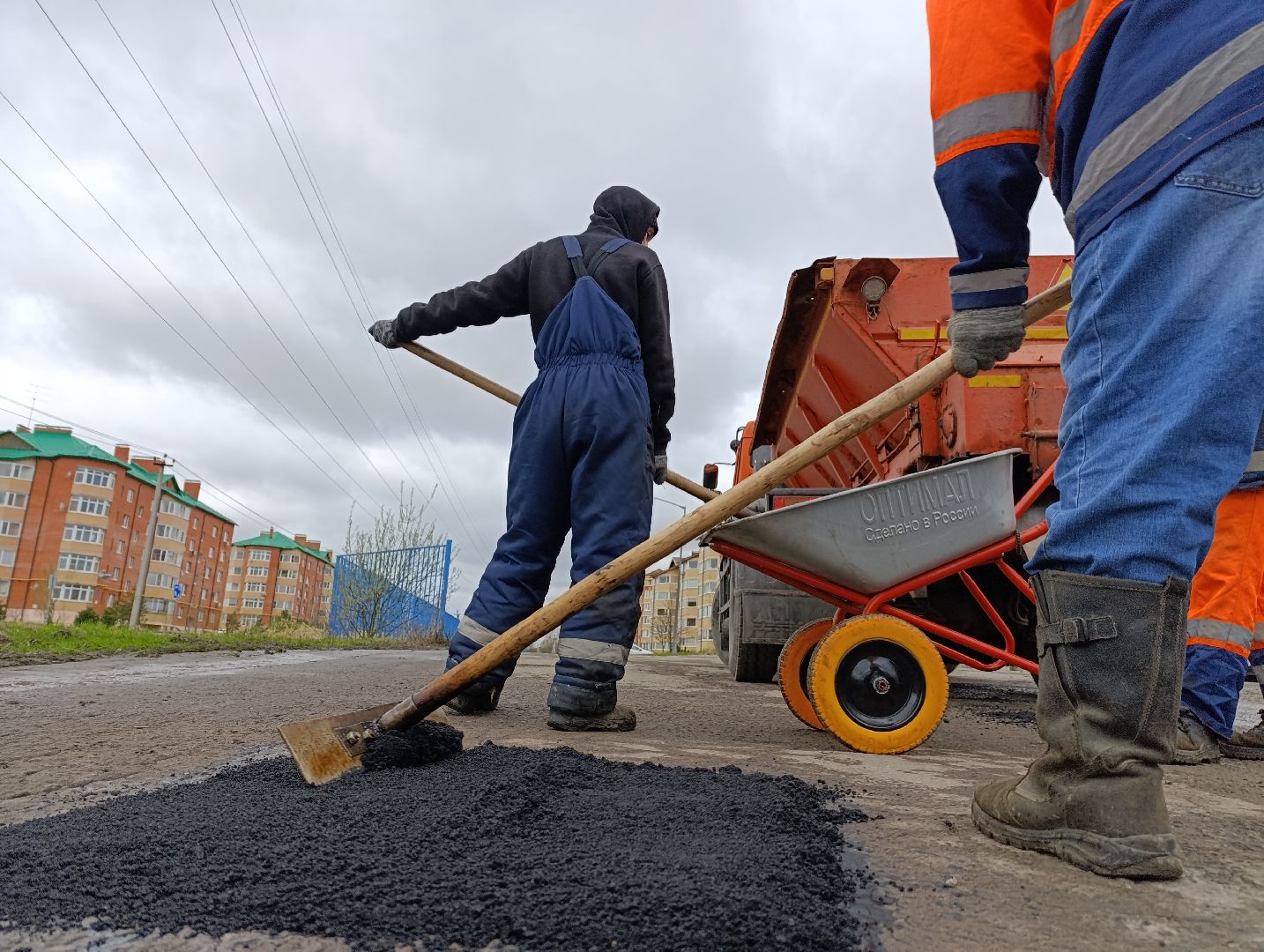 Бронницы, Ремонт дорог, Ямочный ремонт, Бронницкий ДорСервис,