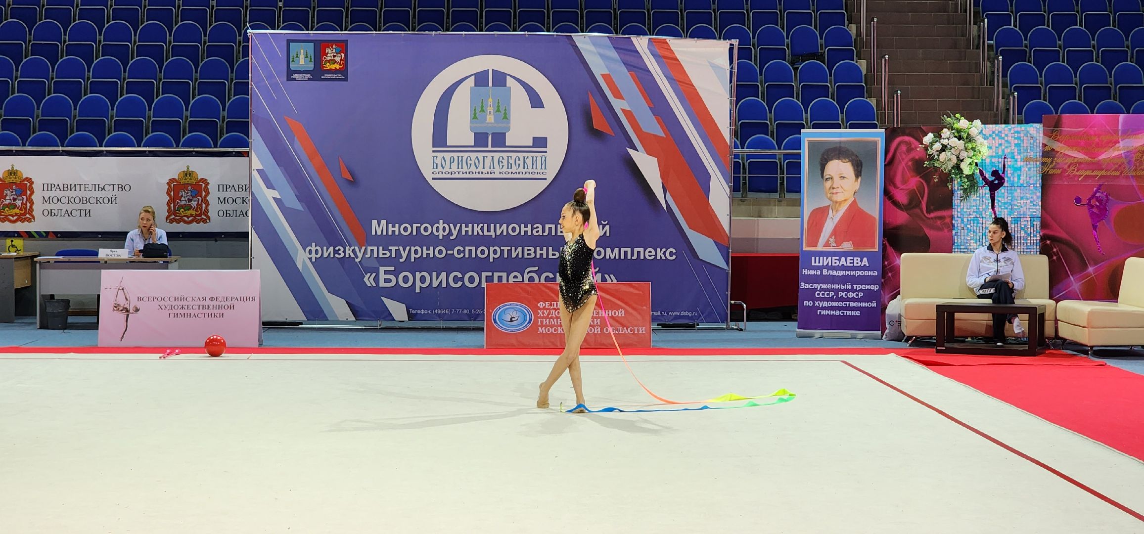 раменское, спорт, всероссийские соревнования по художественной гимнастике, ДС Борисоглебский,