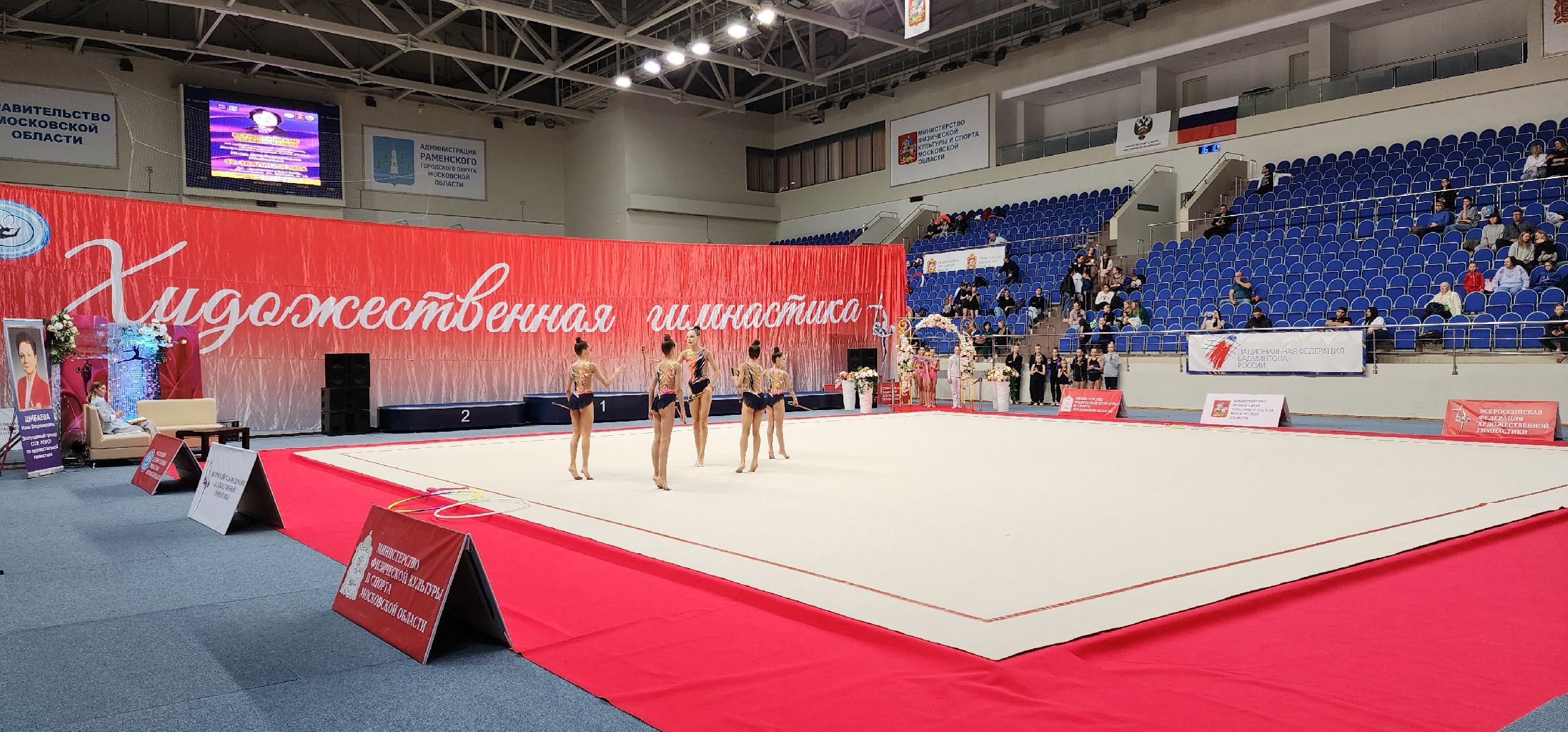 раменское, спорт, всероссийские соревнования по художественной гимнастике, ДС Борисоглебский,