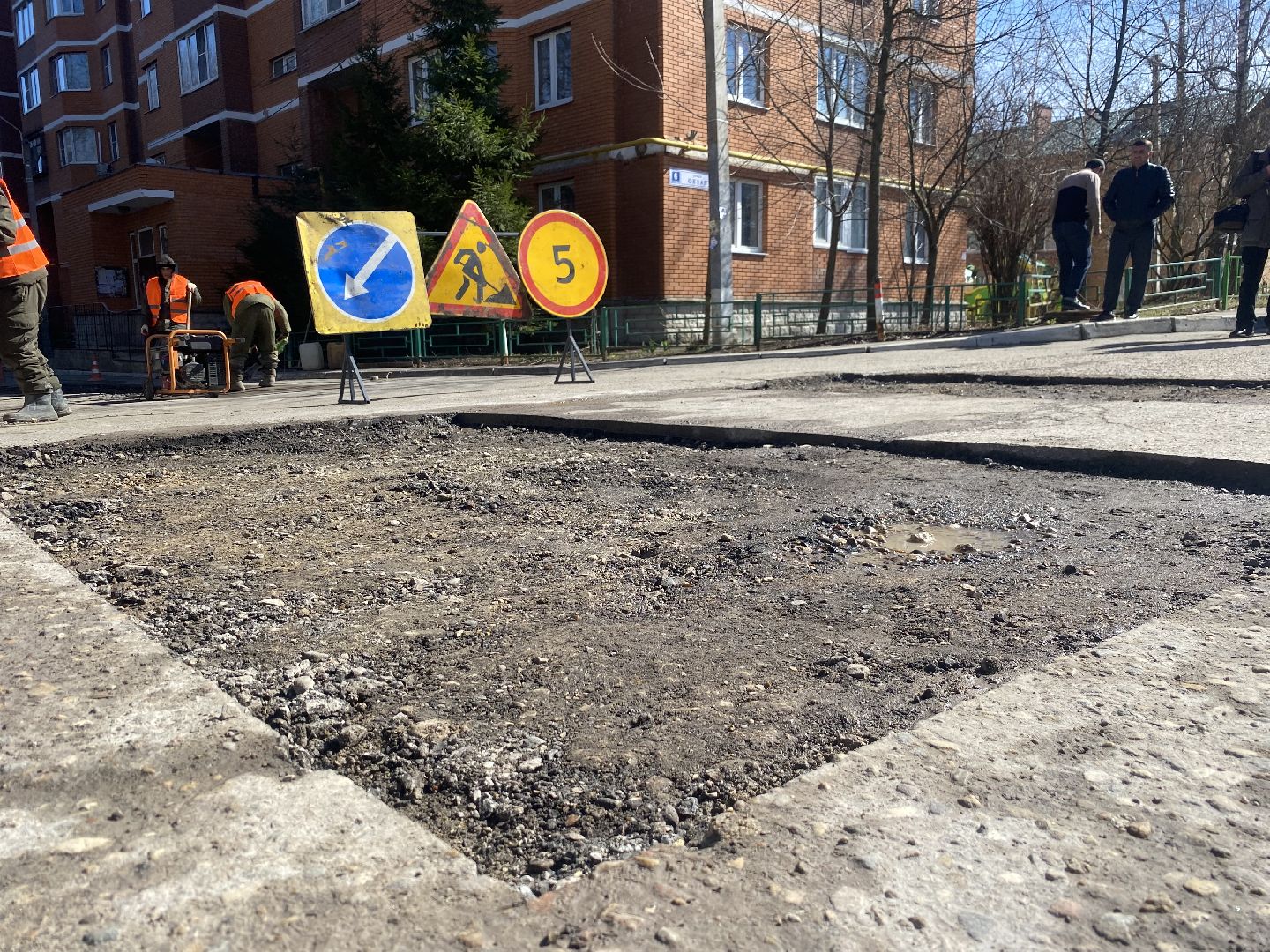 Ремонт дорог, Власиха улица Южная, Власиха микрорайон Березка, асфальтирование дорог, качественные дороги,