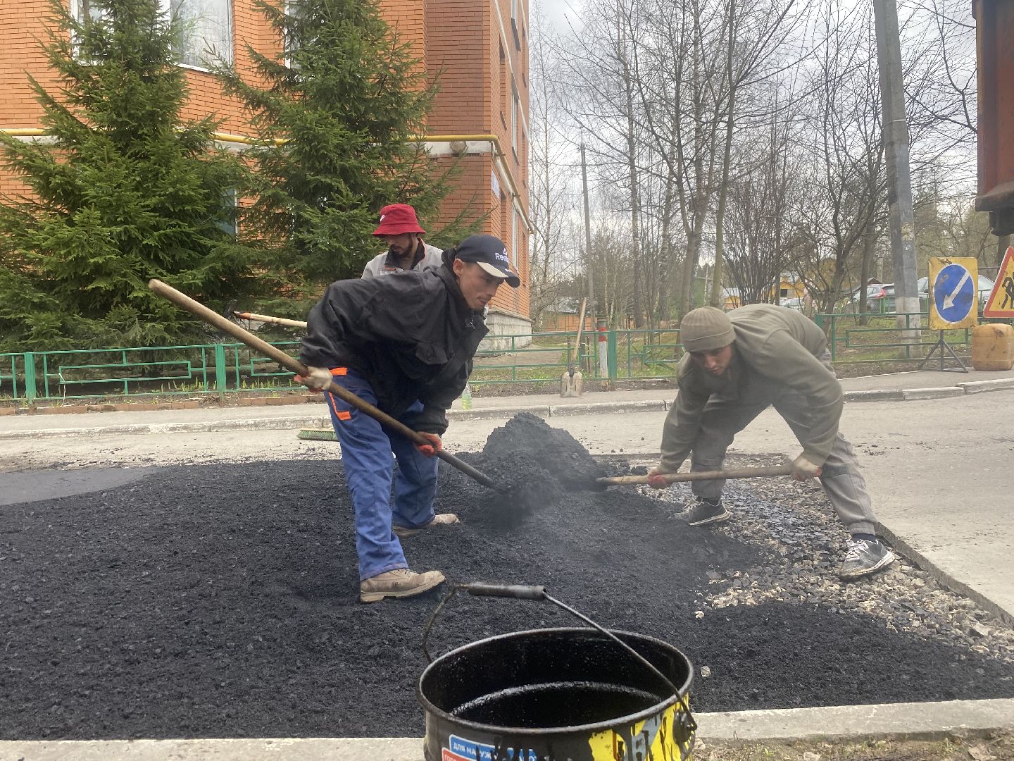 Ремонт дорог, Власиха улица Южная, Власиха микрорайон Березка, асфальтирование дорог, качественные дороги,