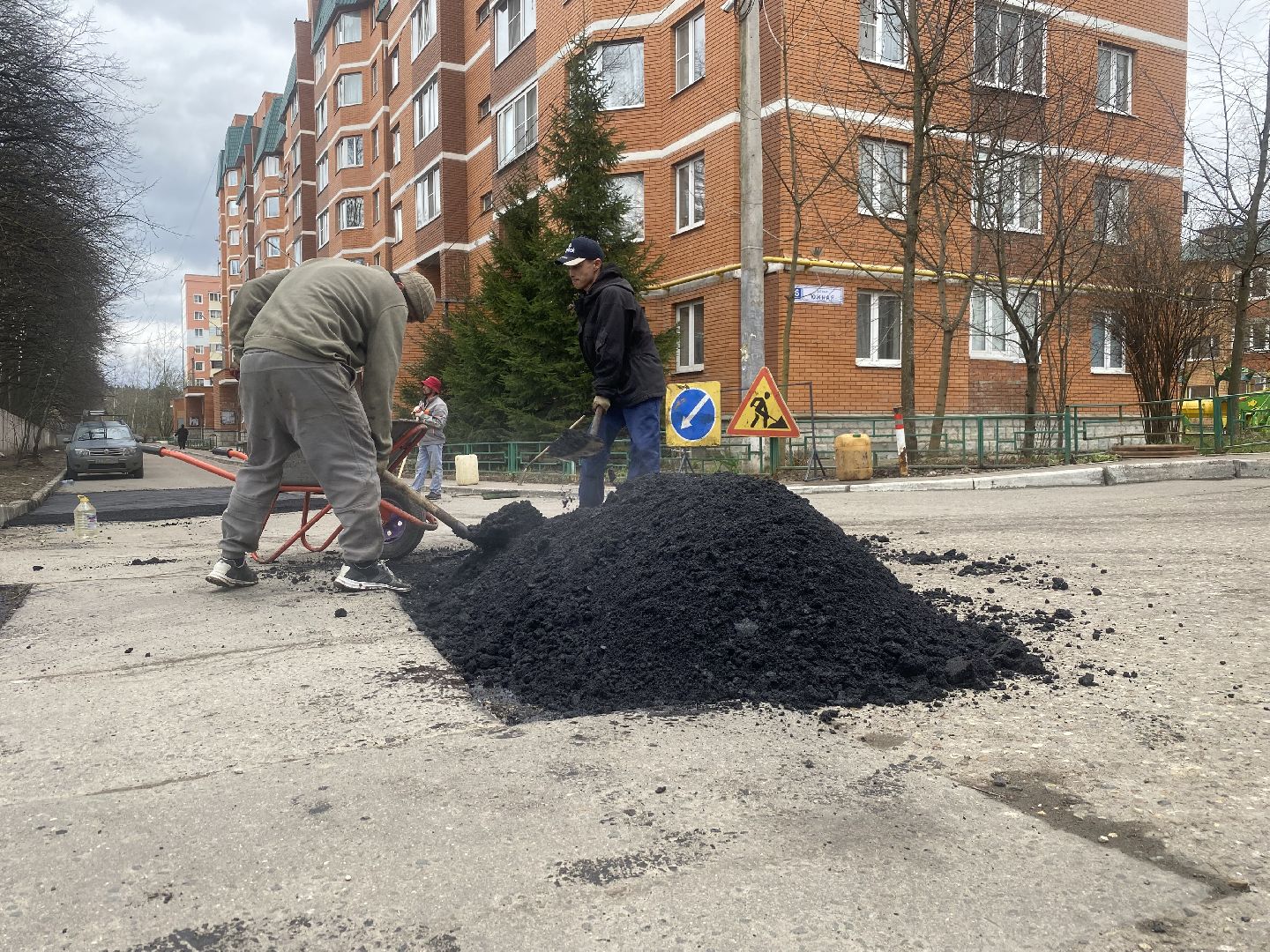 Ремонт дорог, Власиха улица Южная, Власиха микрорайон Березка, асфальтирование дорог, качественные дороги,