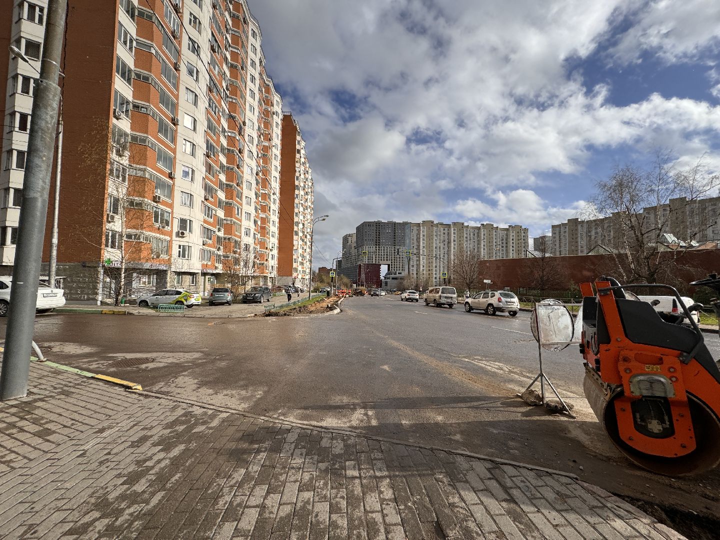 Одинцово, Ремонт дорог, Новые тротуары,