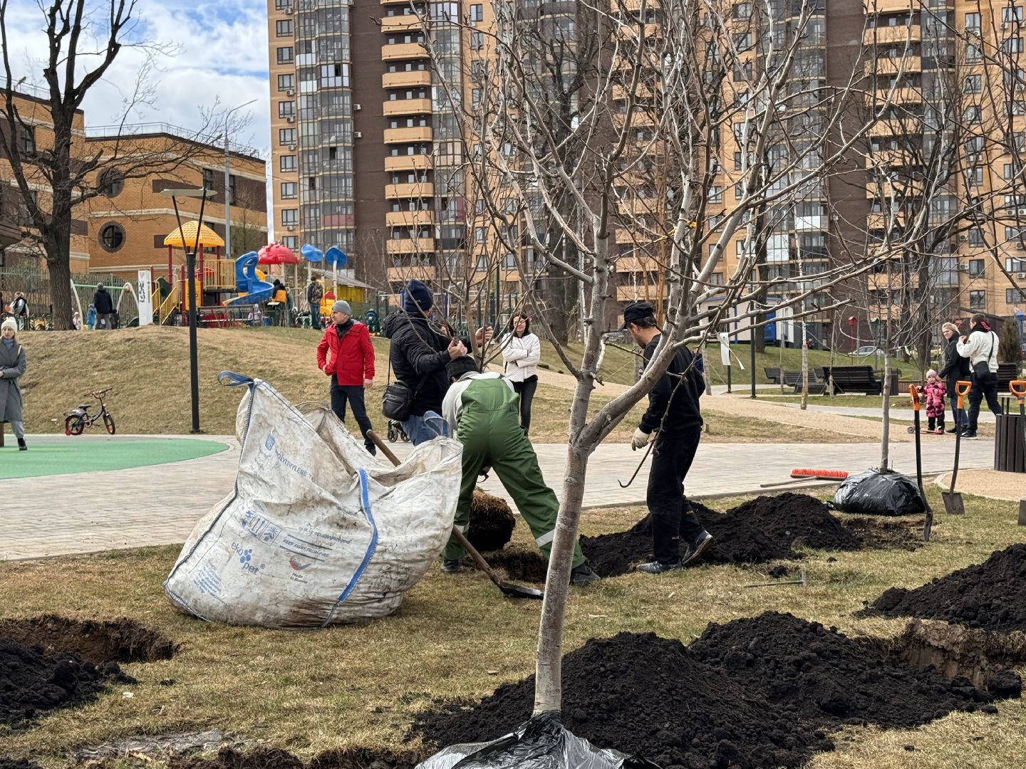 Одинцово, Благоустройство, Фруктовый сад,