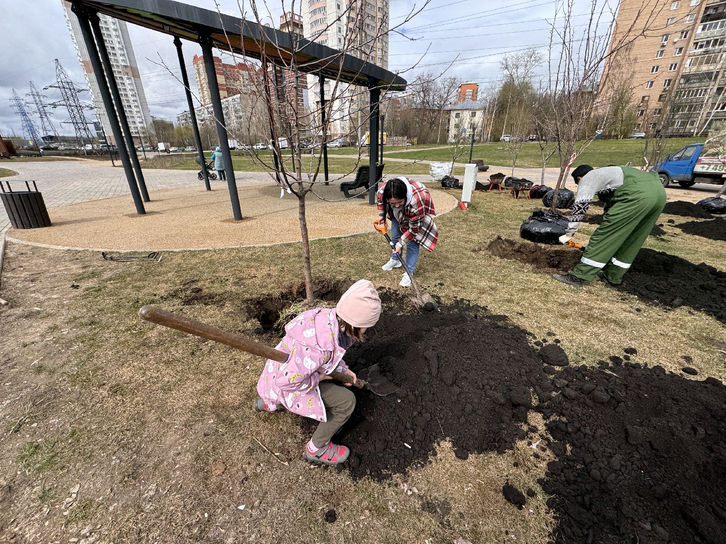 Одинцово, Благоустройство, Фруктовый сад,