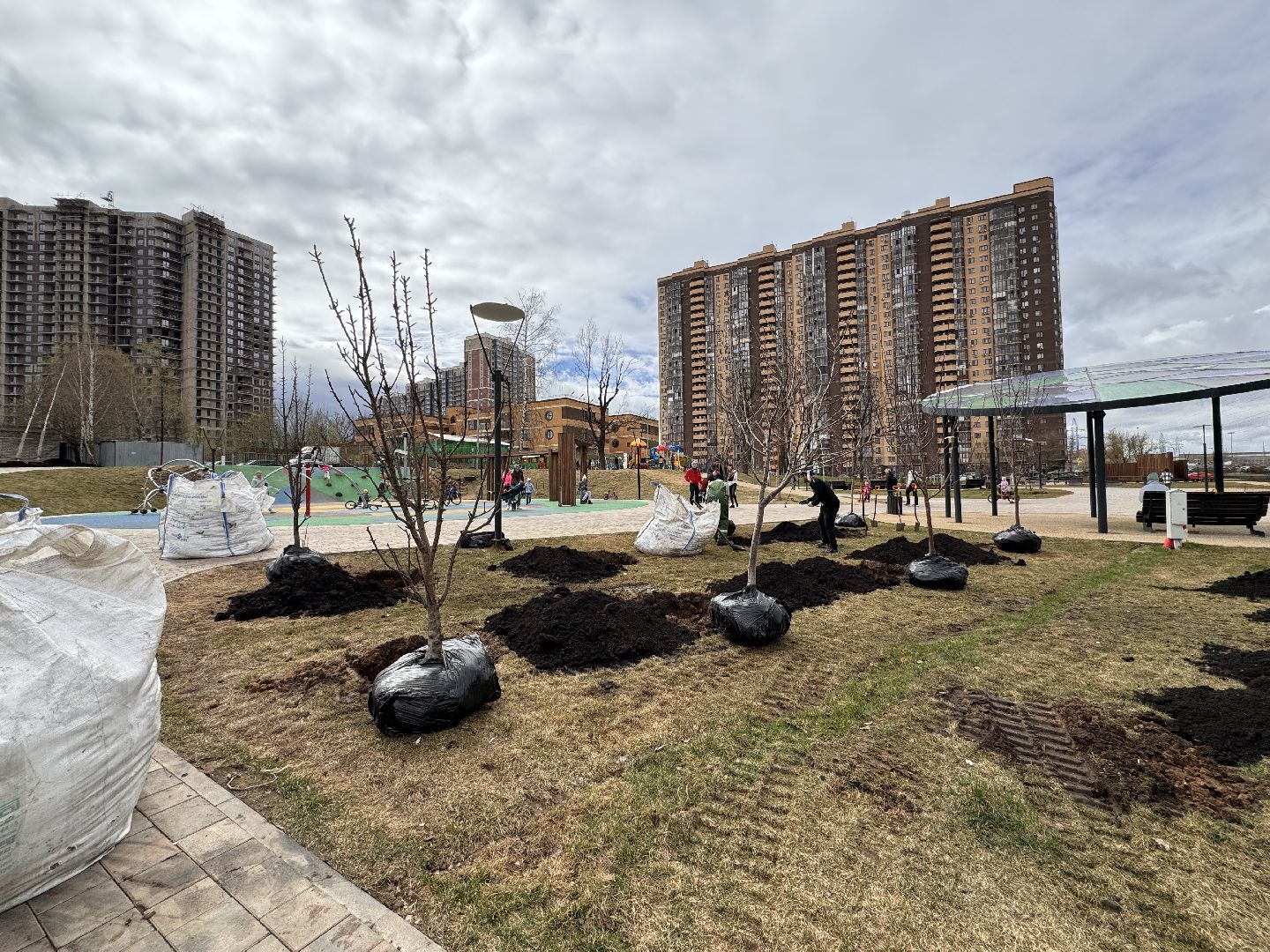 Одинцово, Благоустройство, Фруктовый сад,