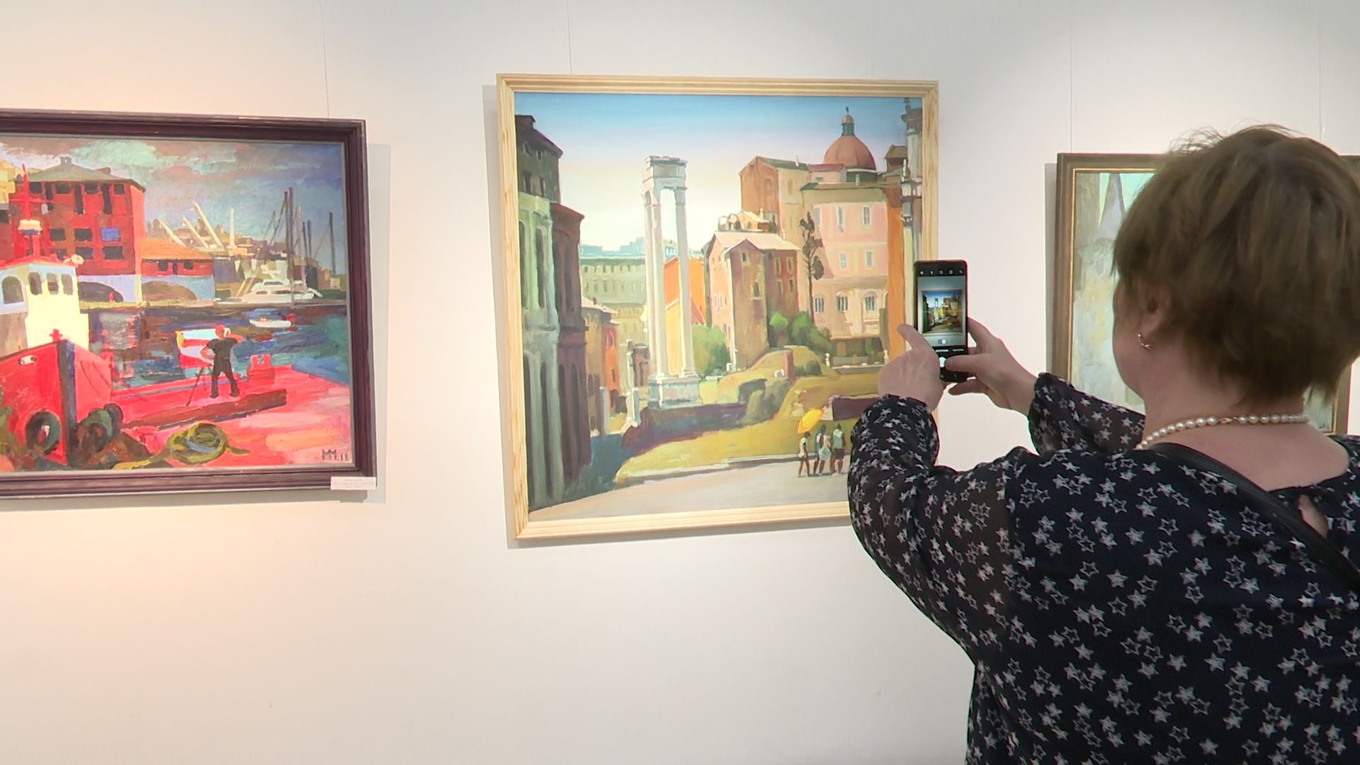 Реутов, музей, выставка, Сны об Италии, картины,