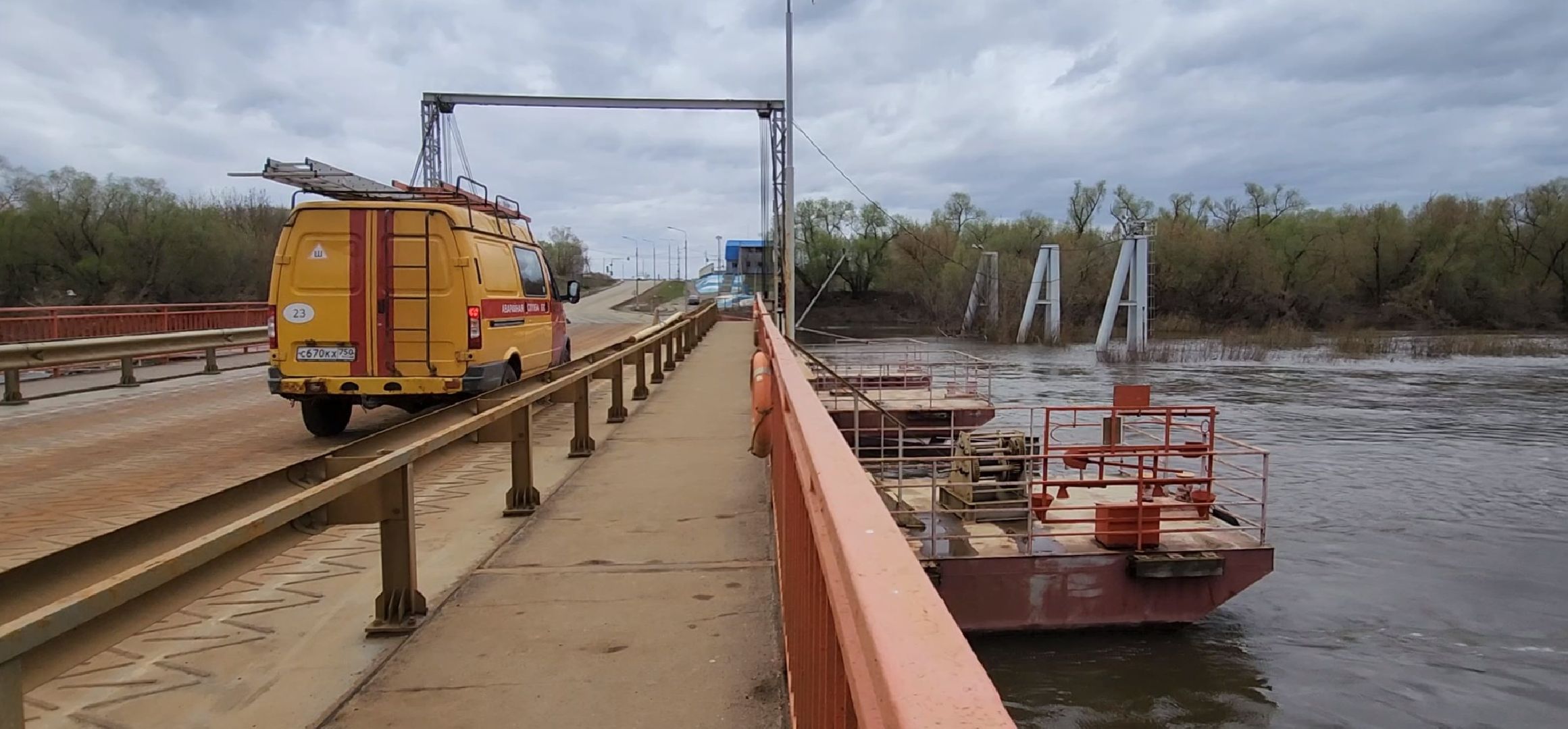 Коломна, Озеры, мост, паводок,