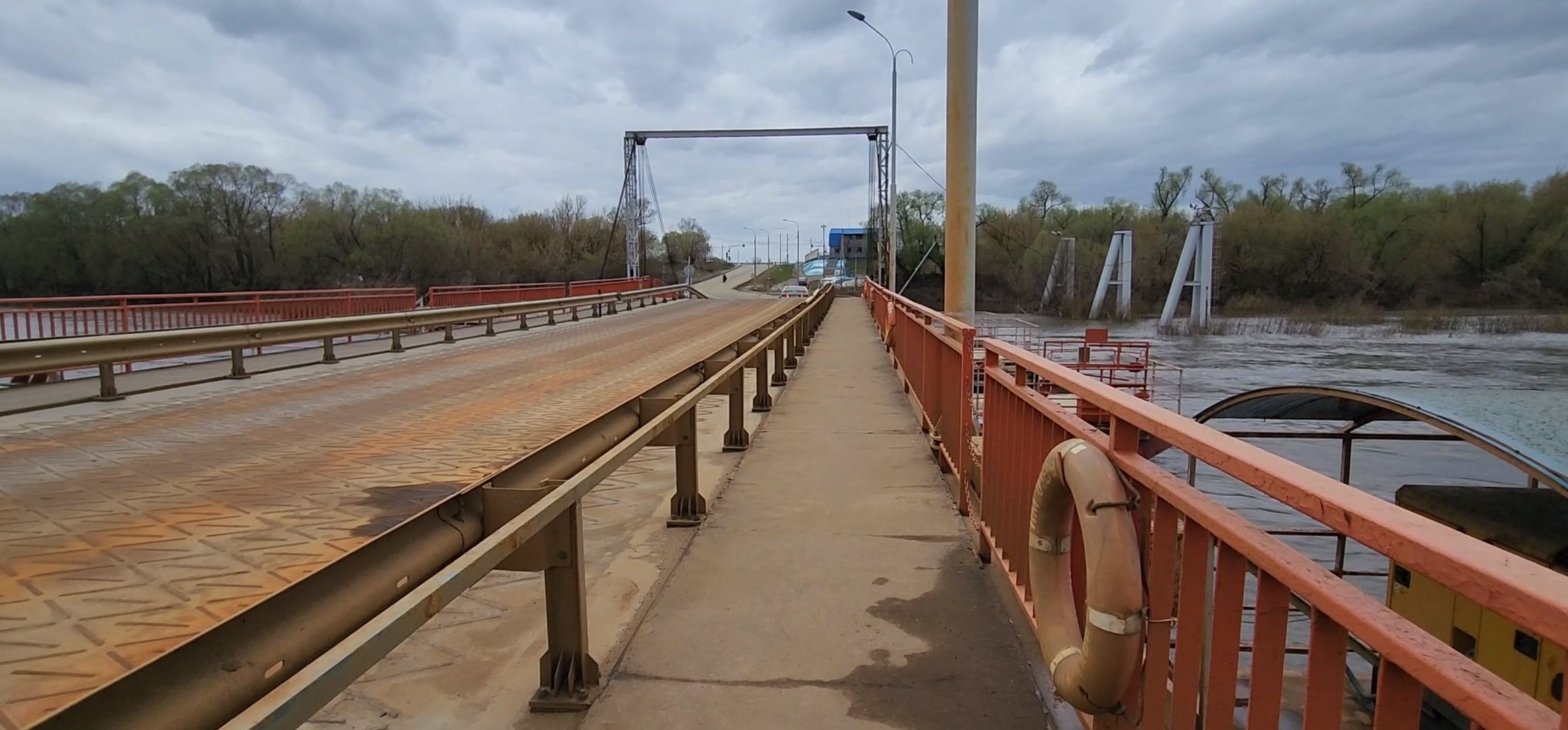 Коломна, Озеры, мост, паводок,