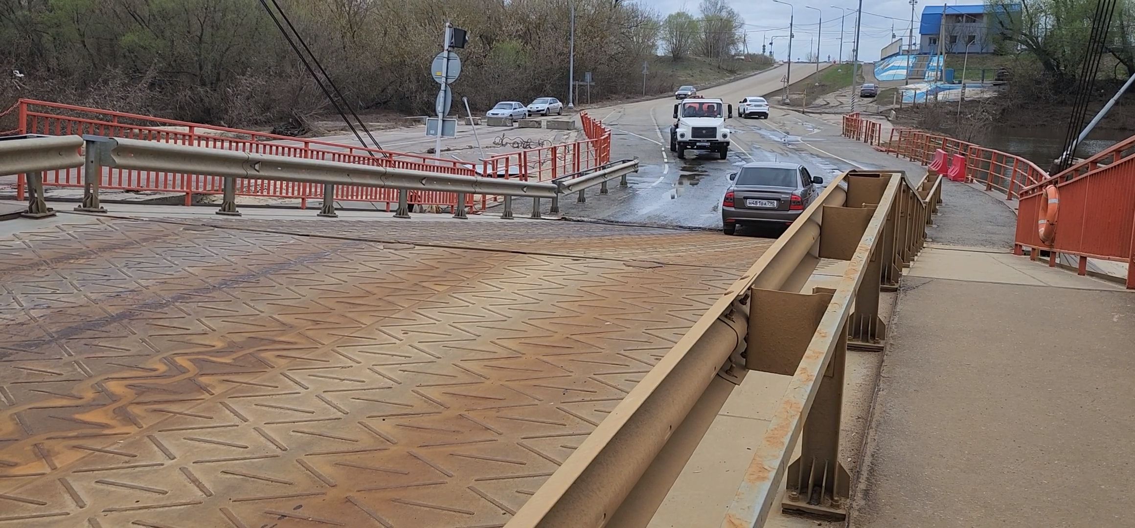 Коломна, Озеры, мост, паводок,