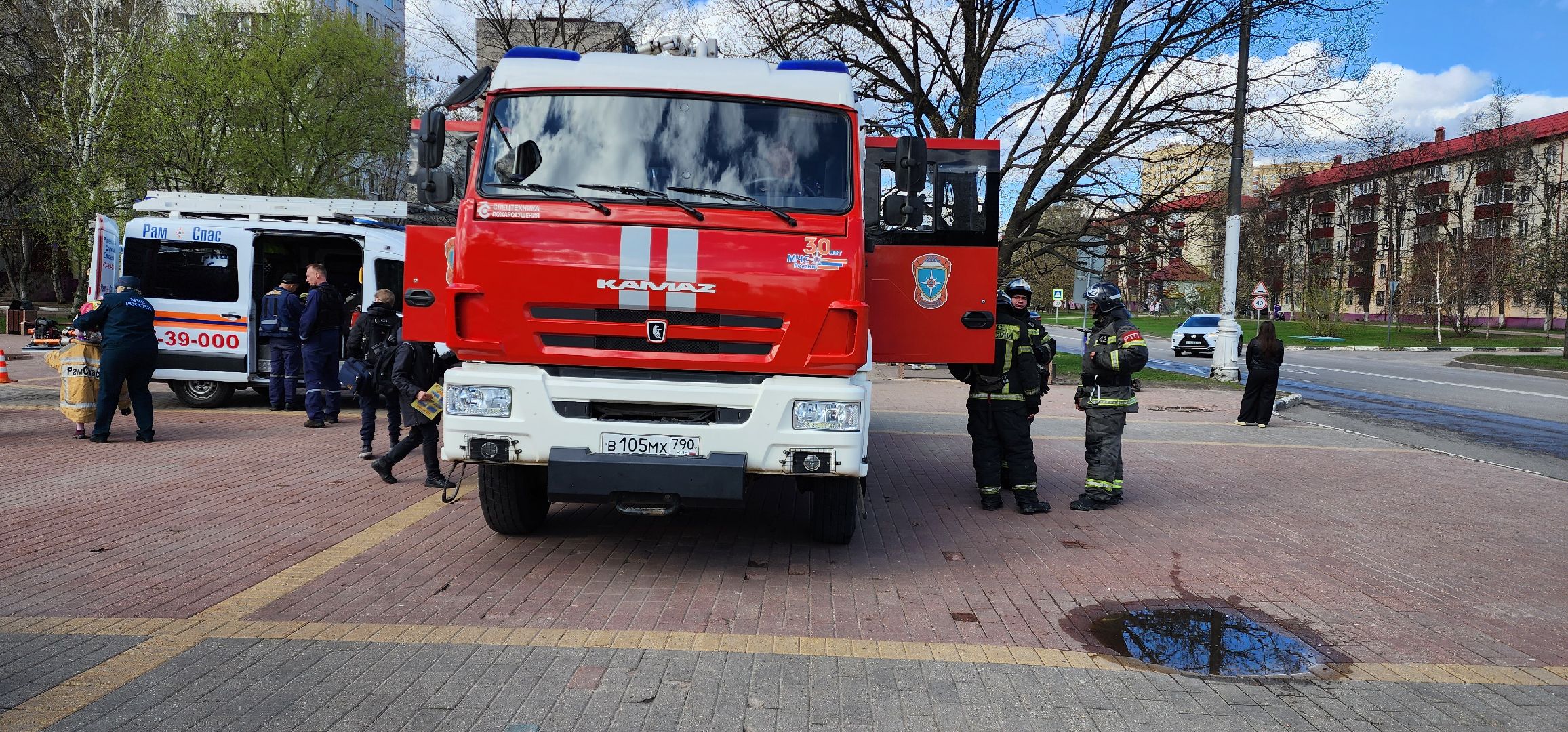 раменское, общество, акция по безопасности на площади Молодежи,