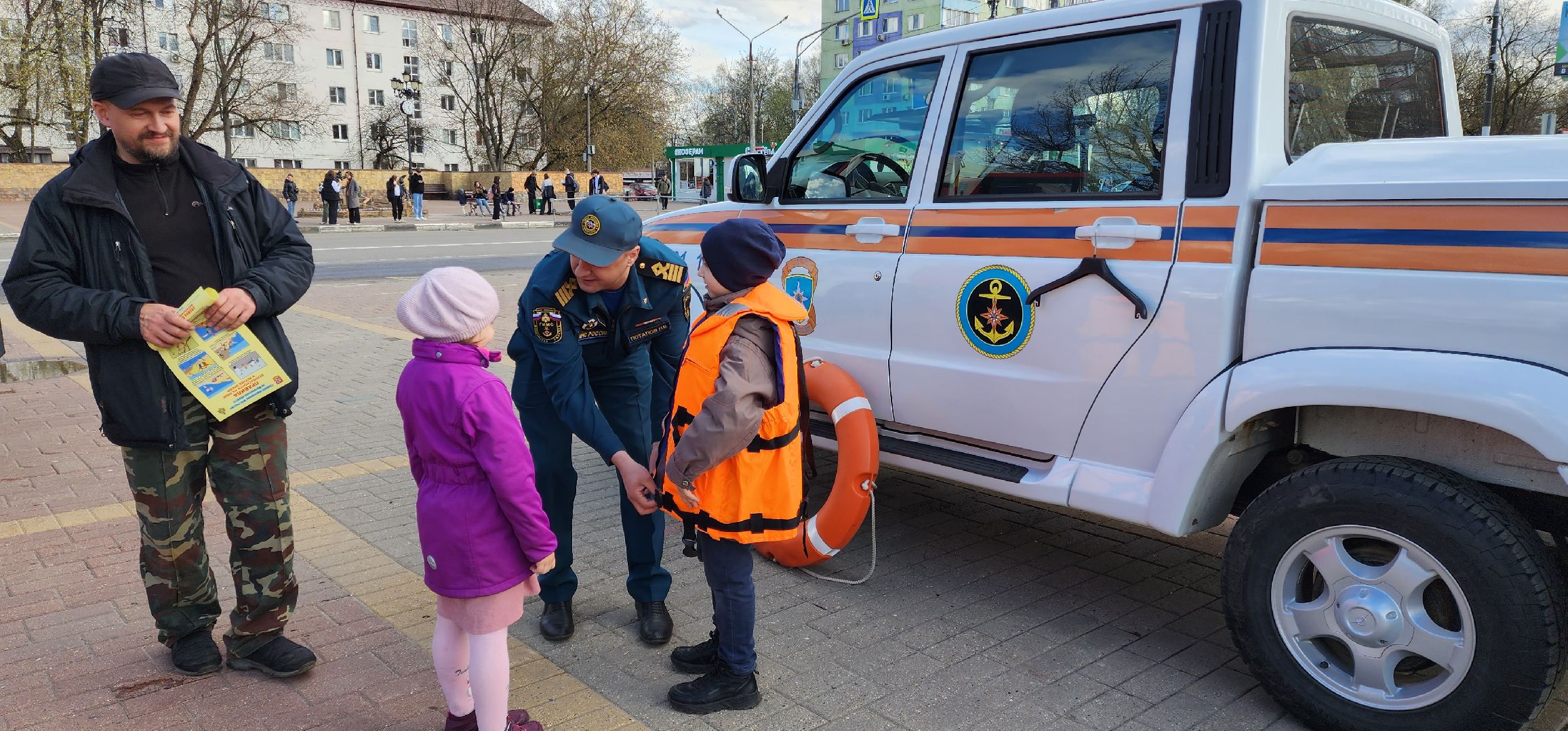 раменское, общество, акция по безопасности на площади Молодежи,