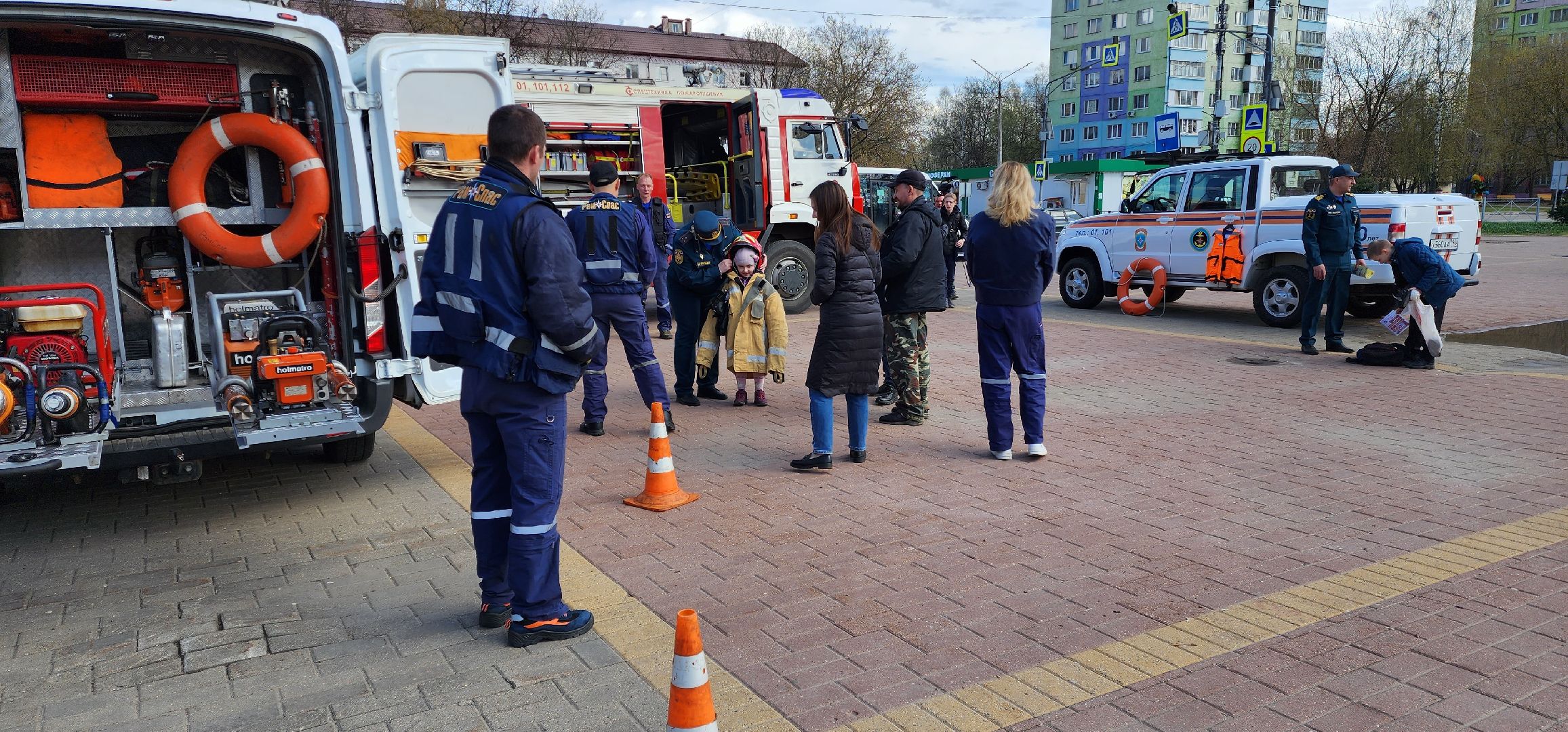 раменское, общество, акция по безопасности на площади Молодежи,