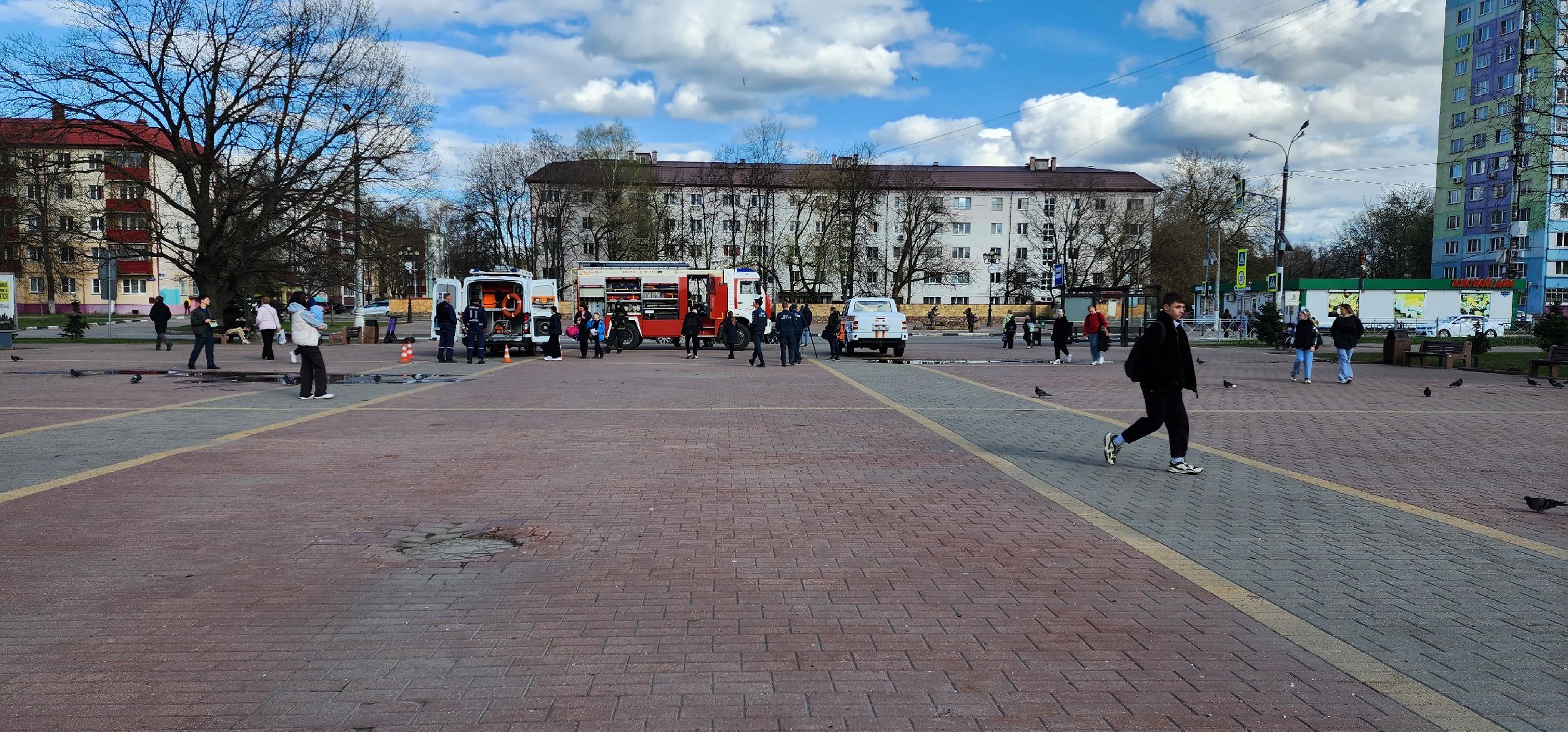 раменское, общество, акция по безопасности на площади Молодежи,