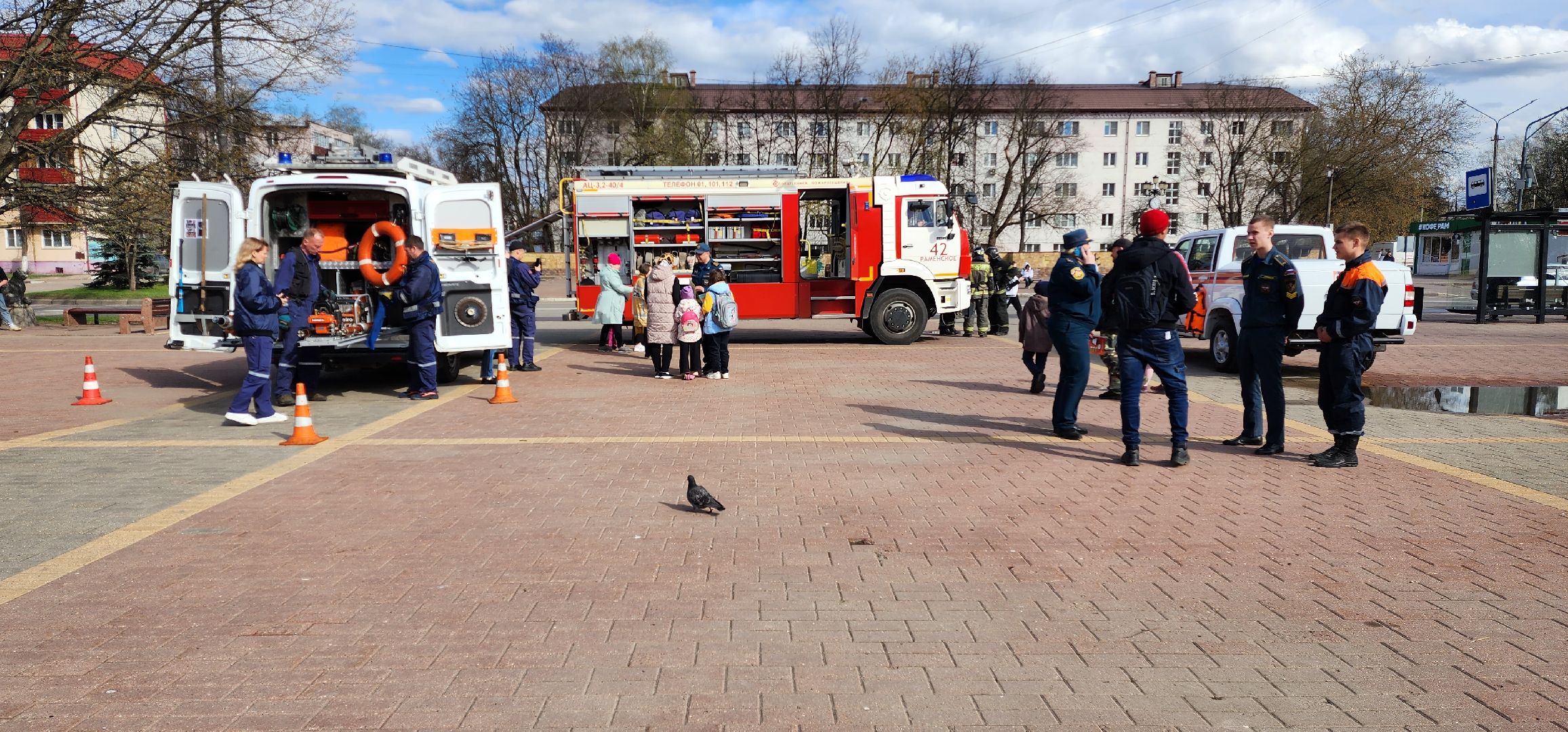 раменское, общество, акция по безопасности на площади Молодежи,
