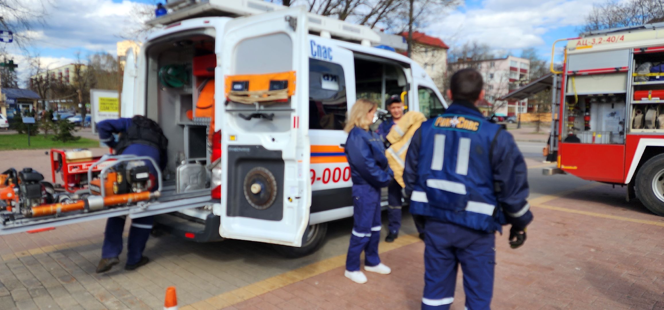 раменское, общество, акция по безопасности на площади Молодежи,