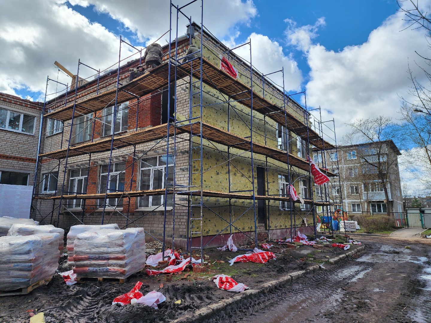 строительство, ремонт, ремонт детского сада, Детский сад, капитальный ремонт детского сада, руза, рузский городской округ,