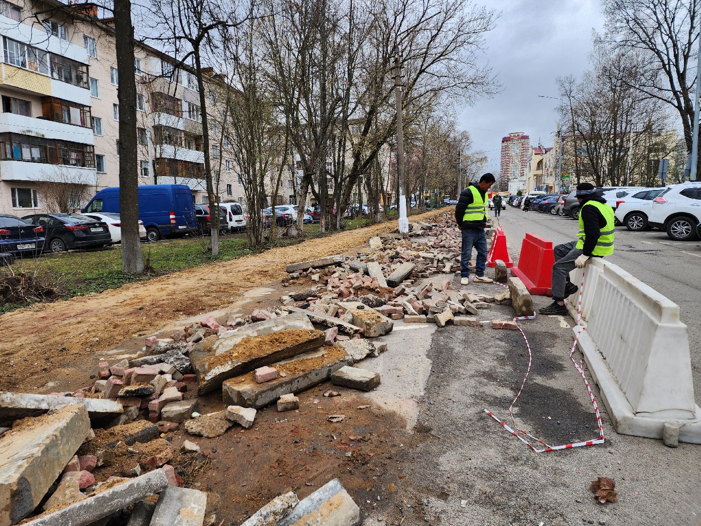 пушкино, благоустройство дорог, ремонт дороги, улица,