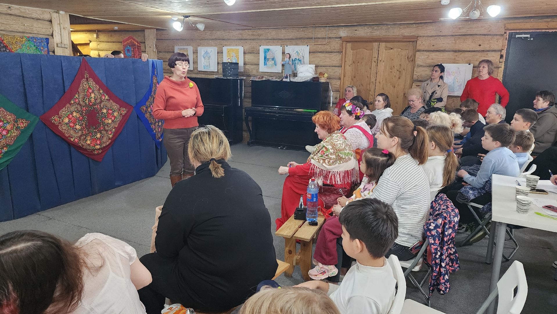 кашира, дом творчества имени бориса щукина, кукольный театр, театральный фестиваль, дети с овз, масленица, блины, конкурс,