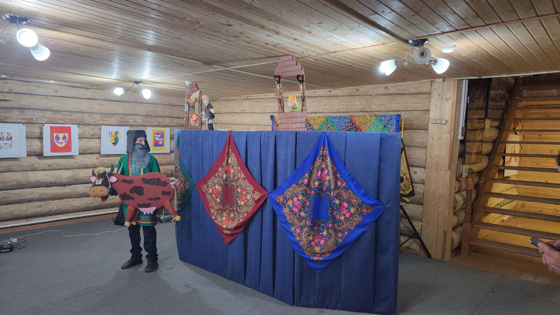 кашира, дом творчества имени бориса щукина, кукольный театр, театральный фестиваль, дети с овз, масленица, блины, конкурс,