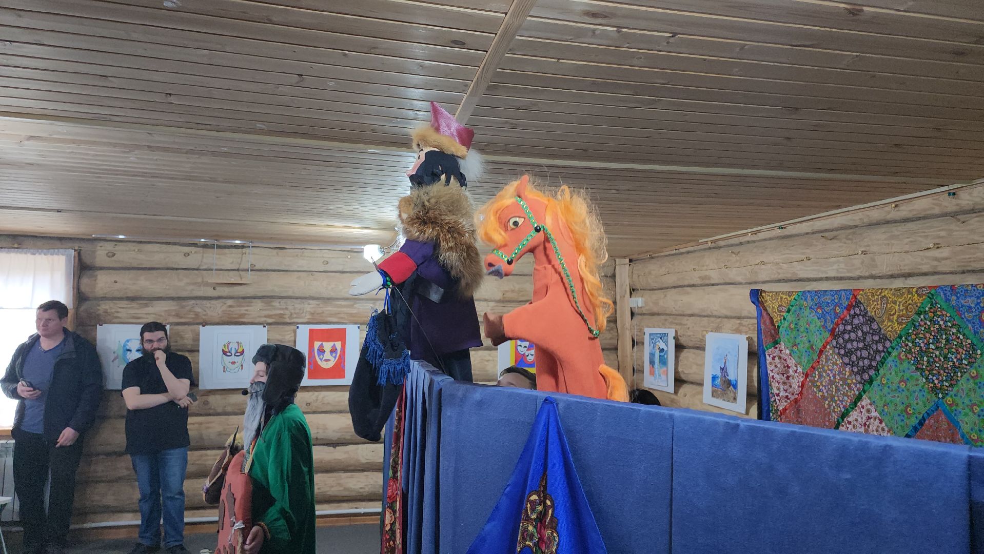 кашира, дом творчества имени бориса щукина, кукольный театр, театральный фестиваль, дети с овз, масленица, блины, конкурс,