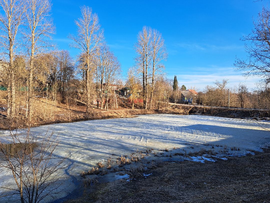 Круги на льду, Снежная крепость, Руза