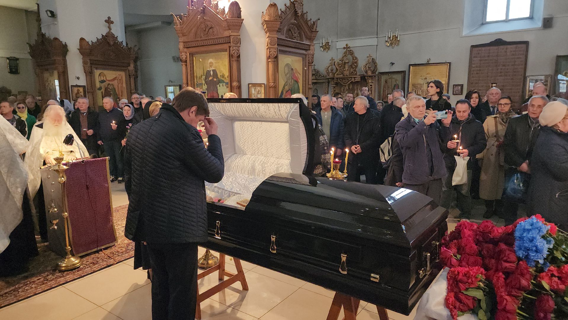 Анатолий Квочур, прощение, похороны, Пантеон защитников Отечества, Юрий Прохоров, Виктор Пугачев, Сергей Тресвятский, Олег Щепетков,