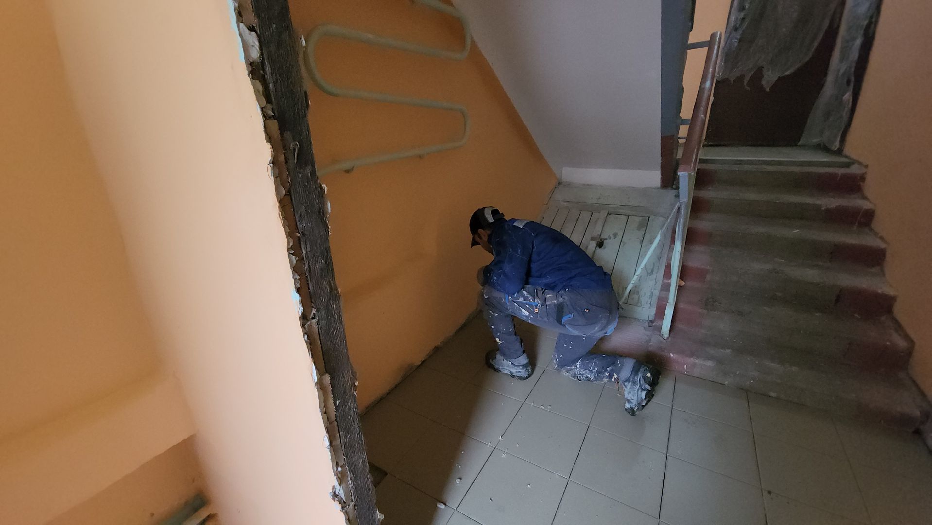 серпухов, улица физкультурная, ремонт подъездов, МКД, программа софинансирования, ЖКХ, управляющая компания,