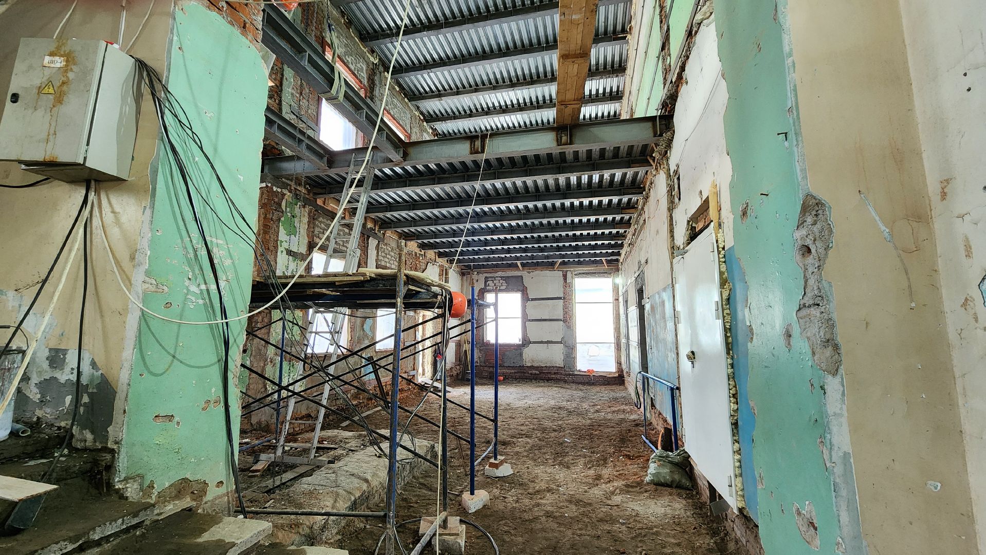 ступино, капитальный ремонт поликлиники, медицина подмосковья,