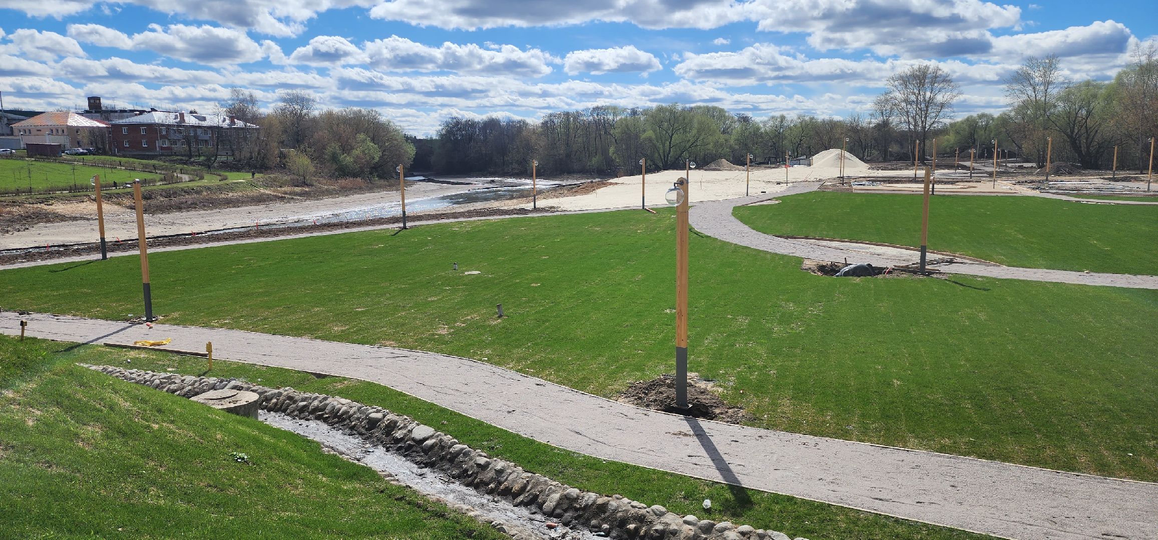 Коломна, благоустойство, набережная, зона отдыха, пляж,