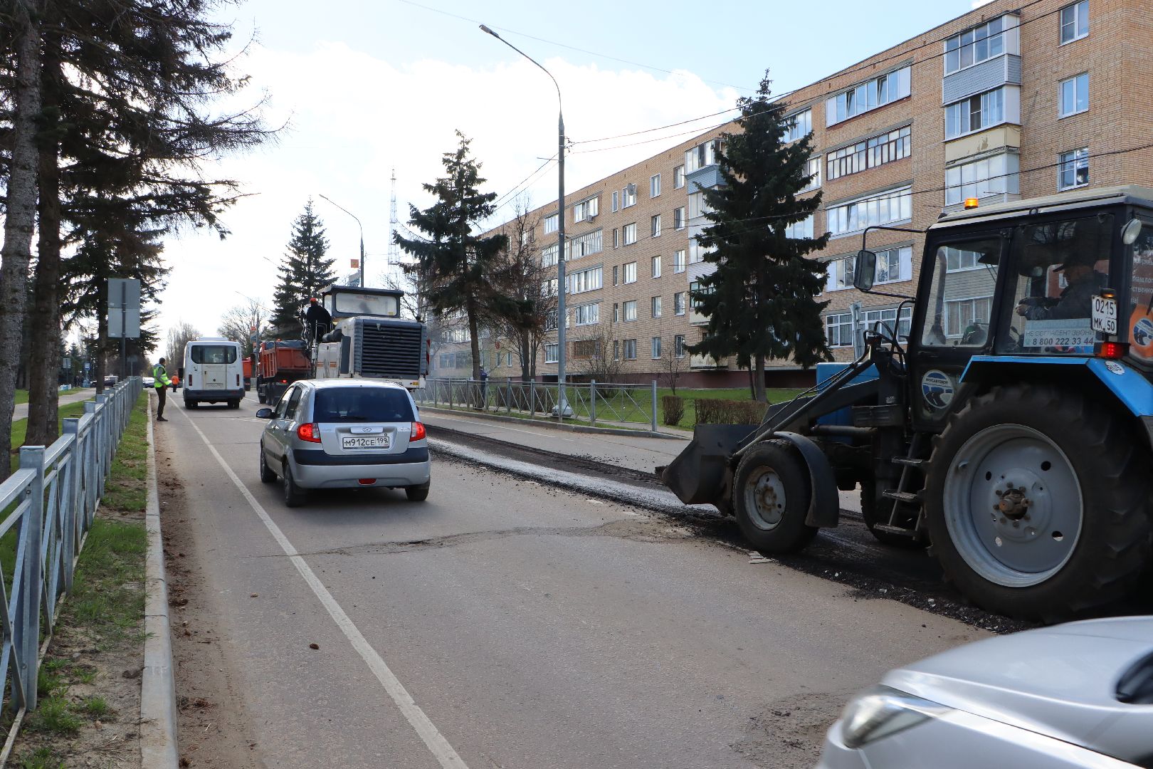 Дороги, нацпроект, Безопасные качественные дороги, Серебряные Пруды, Региональные дороги, Первомайская, Мосавтодор, минтранс мо,
