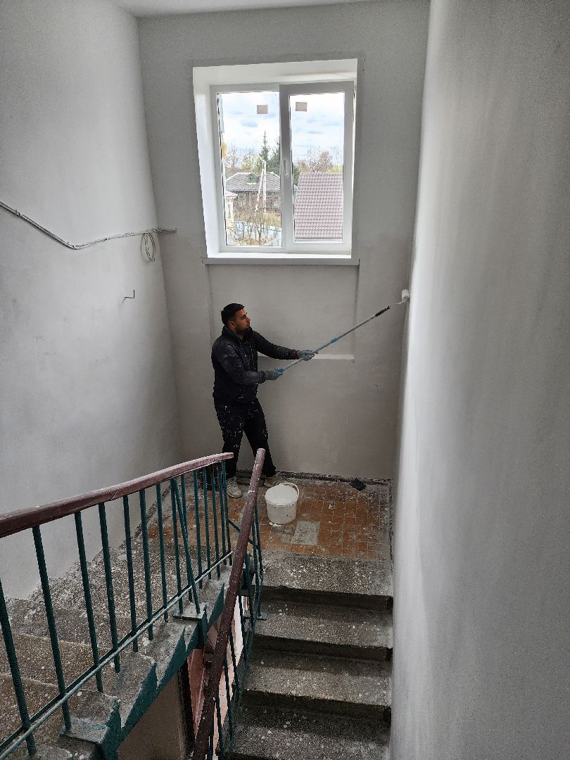 Ремонт, ремонт подъездов, тучково, руза, рузский городской округ, московская область, подмосковье,