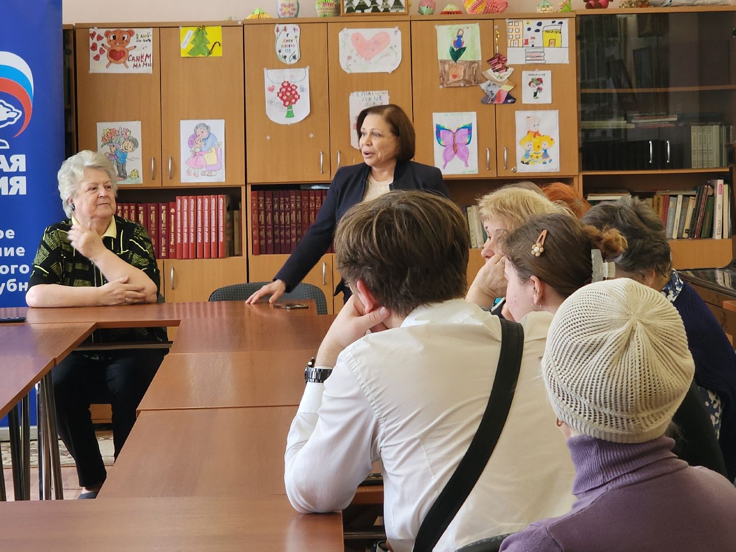 ирина роднина, Дубна, совет ветеранов, Студенты, Пенсионеры, Встреча с депутатом,