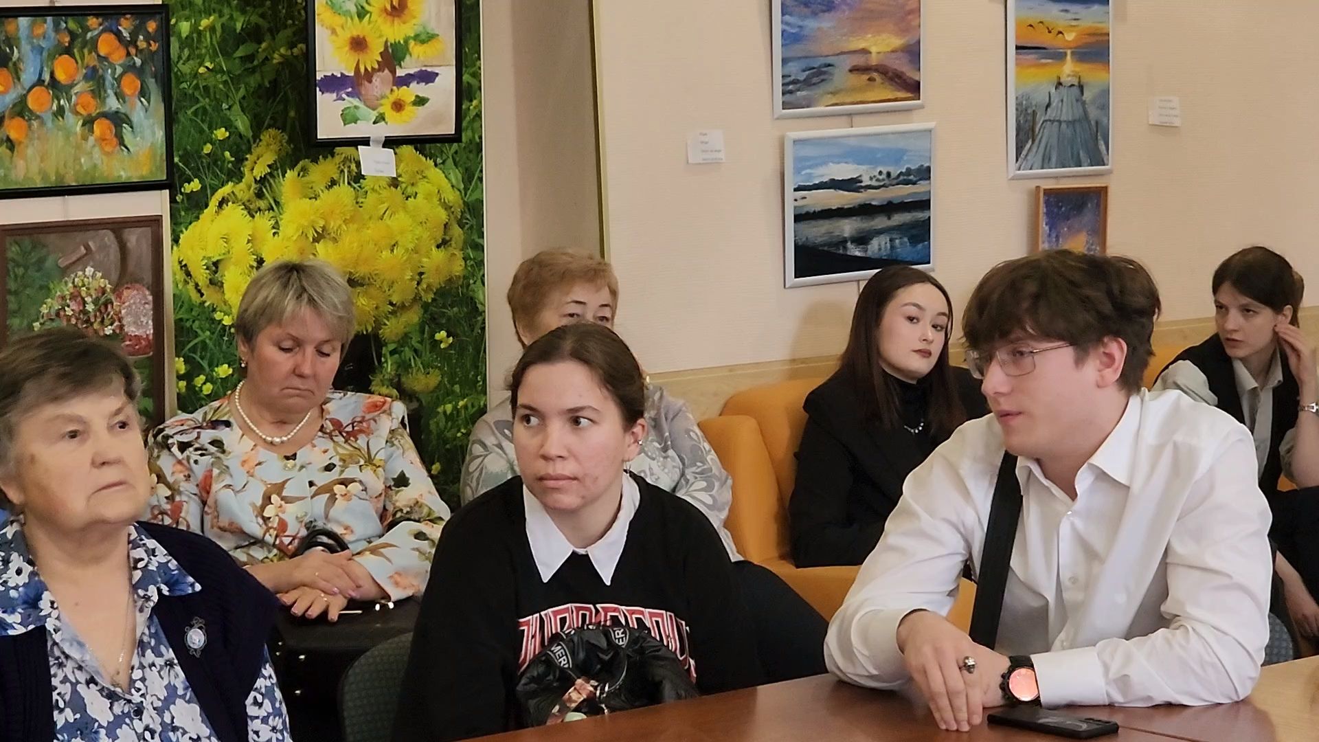 ирина роднина, Дубна, совет ветеранов, Студенты, Пенсионеры, Встреча с депутатом,