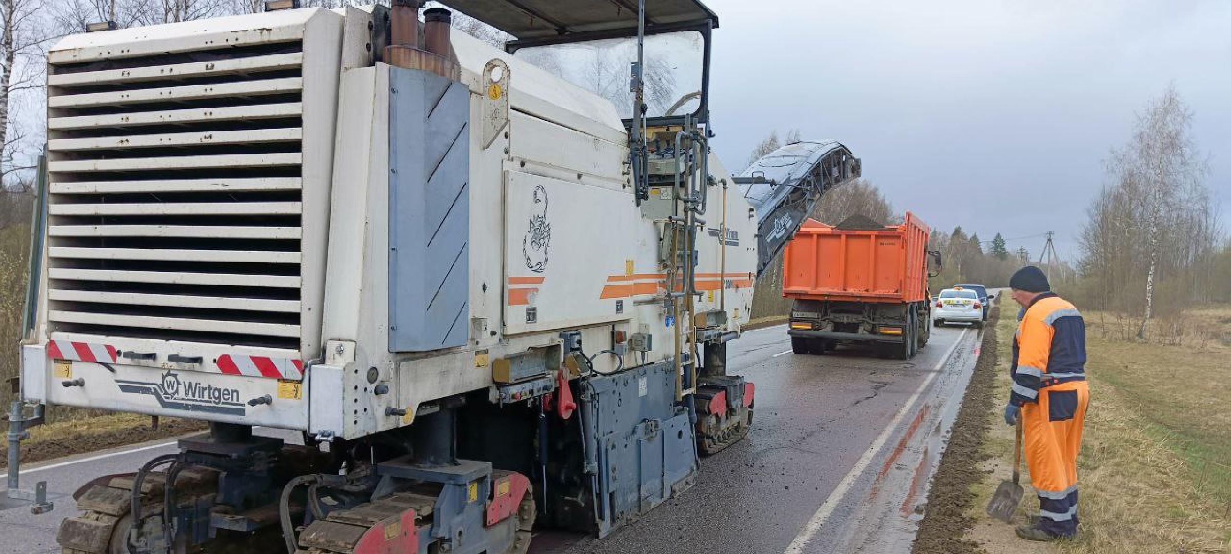 Талдом, Новоникольское, Ремонт дорог,