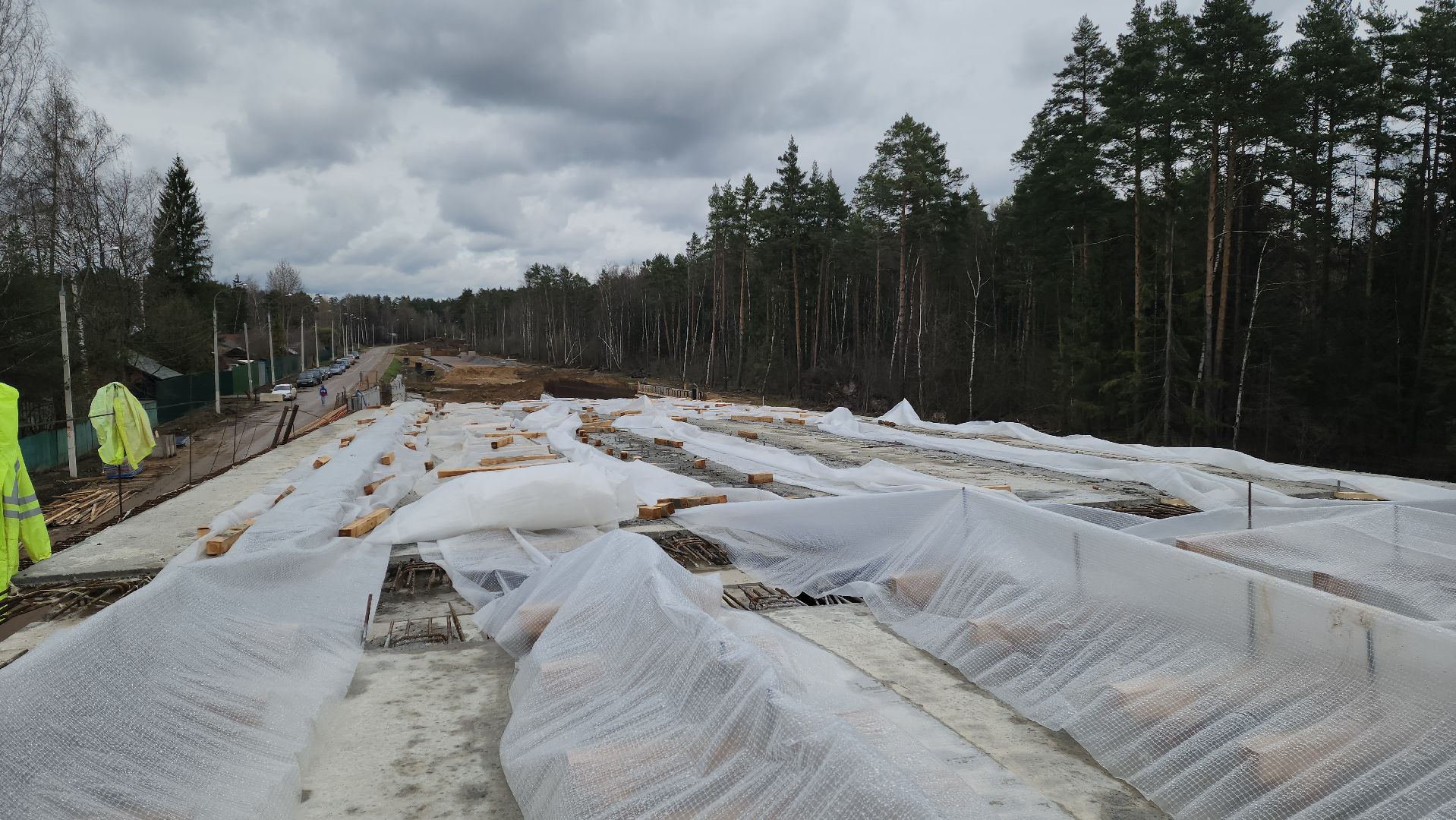 красногорск, аникеевка, путепровод, строительство,мцд-2,