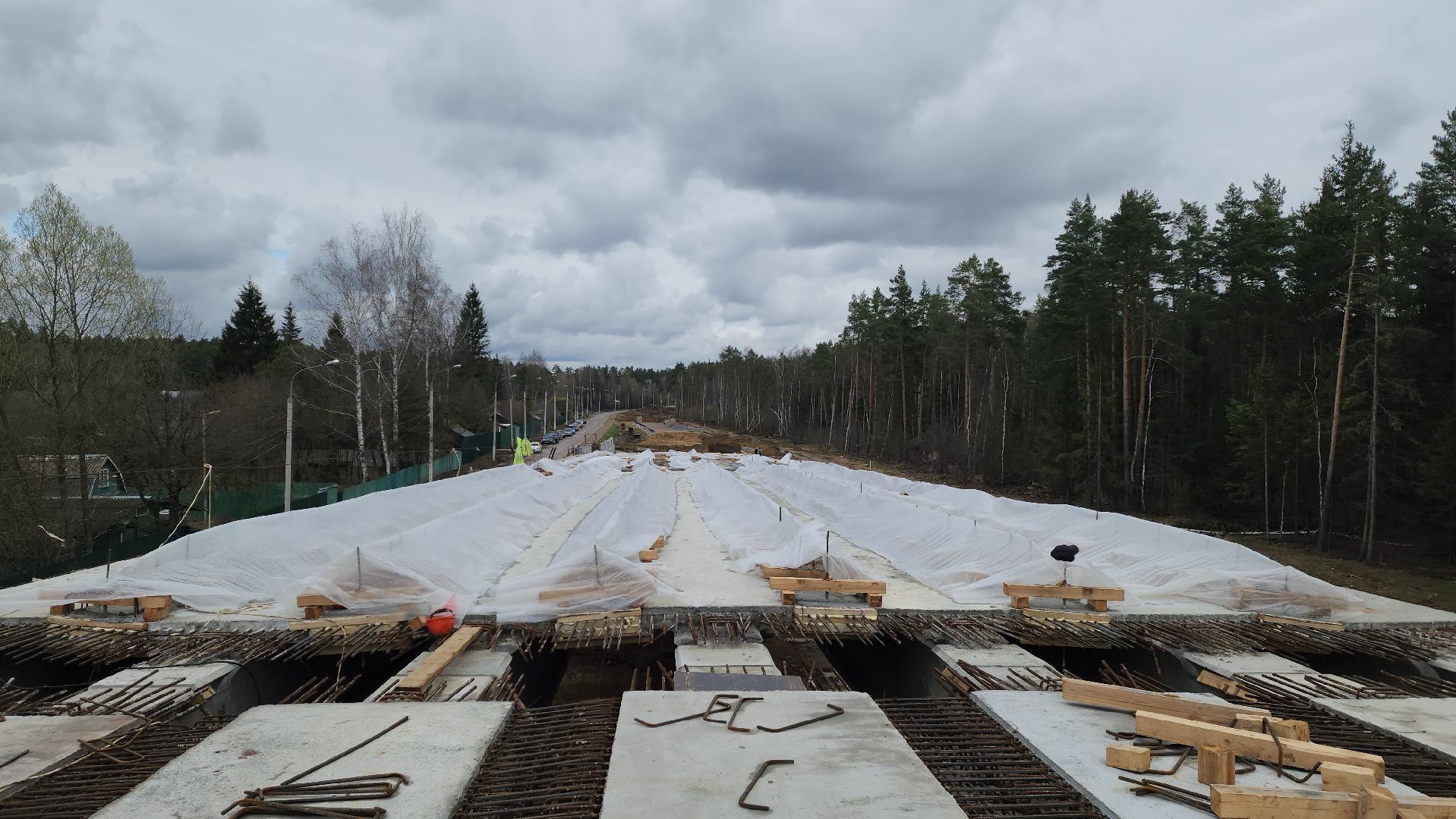 красногорск, аникеевка, путепровод, строительство,мцд-2,