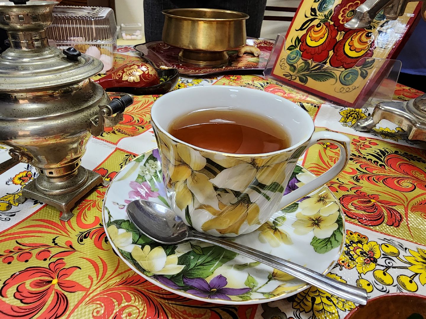 Самовар, чаепитие, лобня,