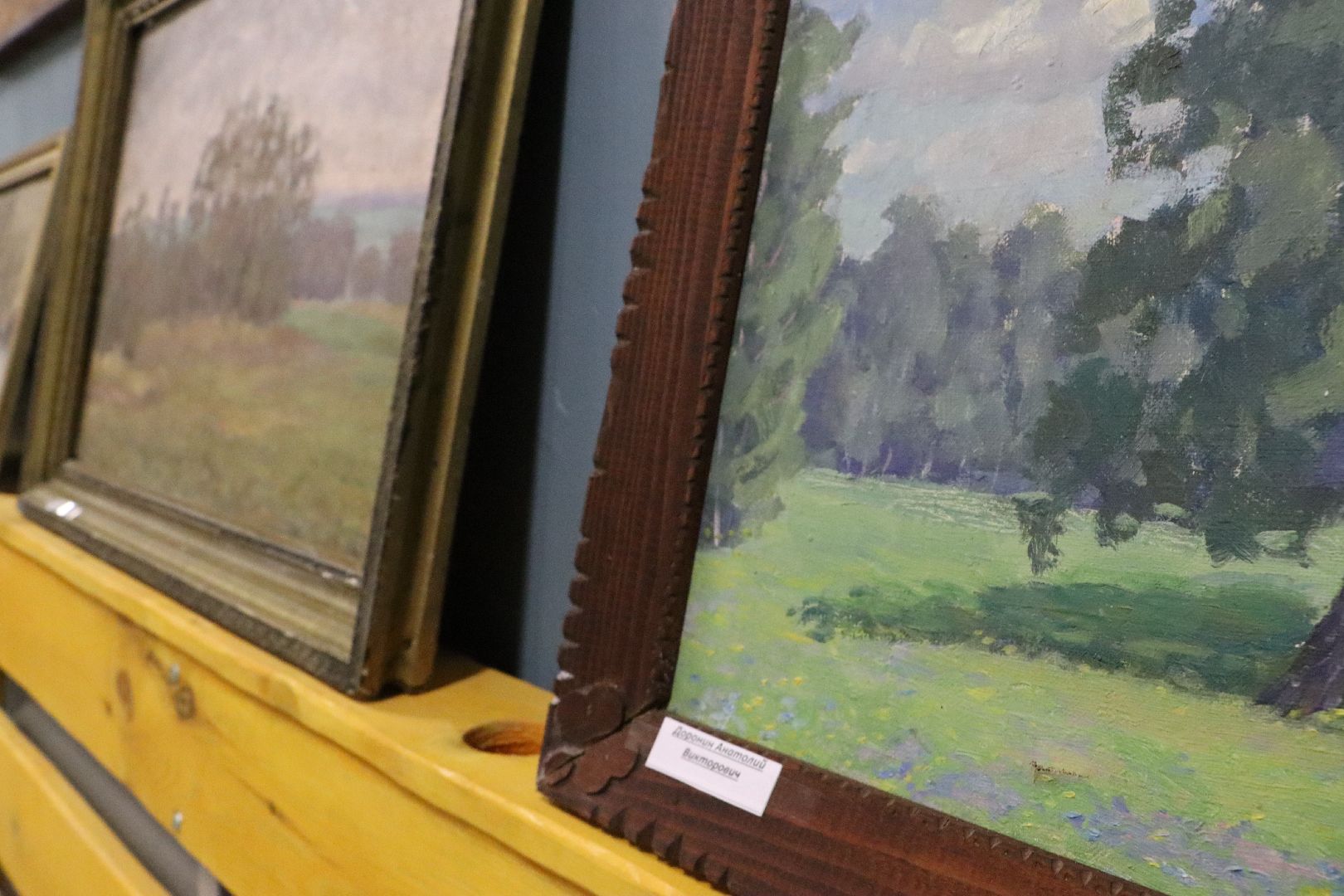 выставка народных умельцев, Серебряные Пруды, Узуново, культура, живопись, узуновский вышивальщик,