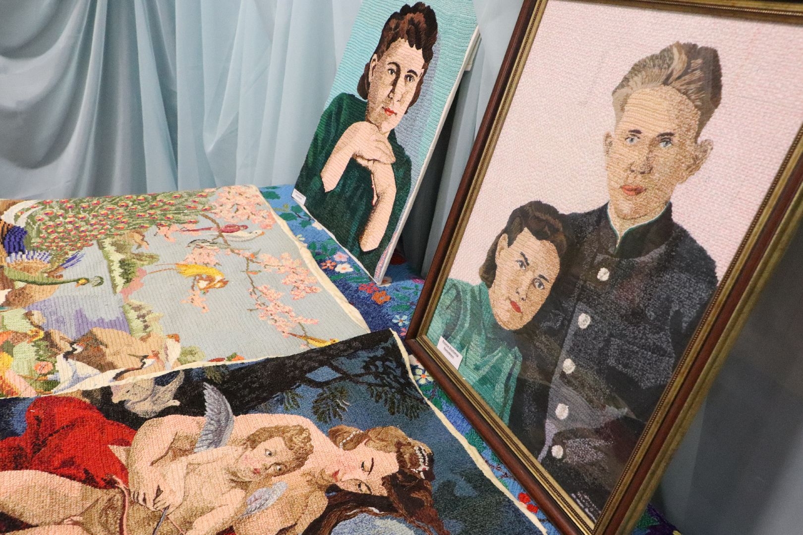 выставка народных умельцев, Серебряные Пруды, Узуново, культура, живопись, узуновский вышивальщик,