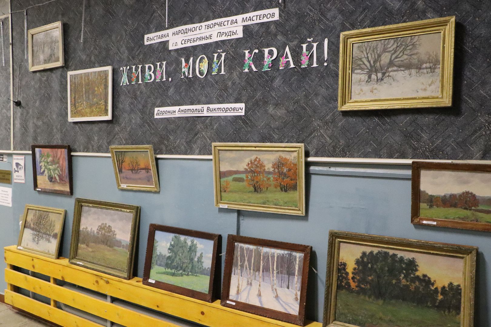 выставка народных умельцев, Серебряные Пруды, Узуново, культура, живопись, узуновский вышивальщик,