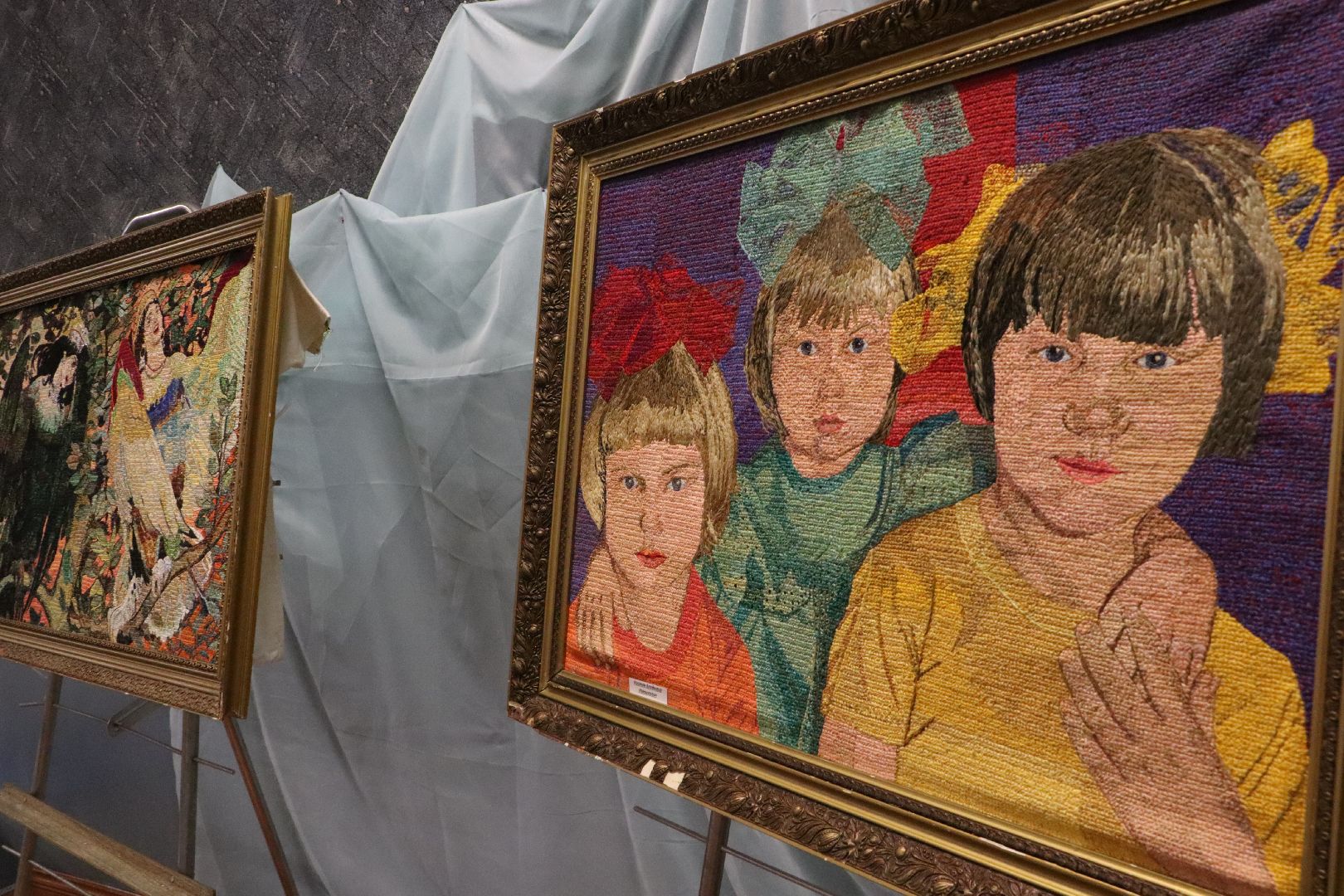 выставка народных умельцев, Серебряные Пруды, Узуново, культура, живопись, узуновский вышивальщик,