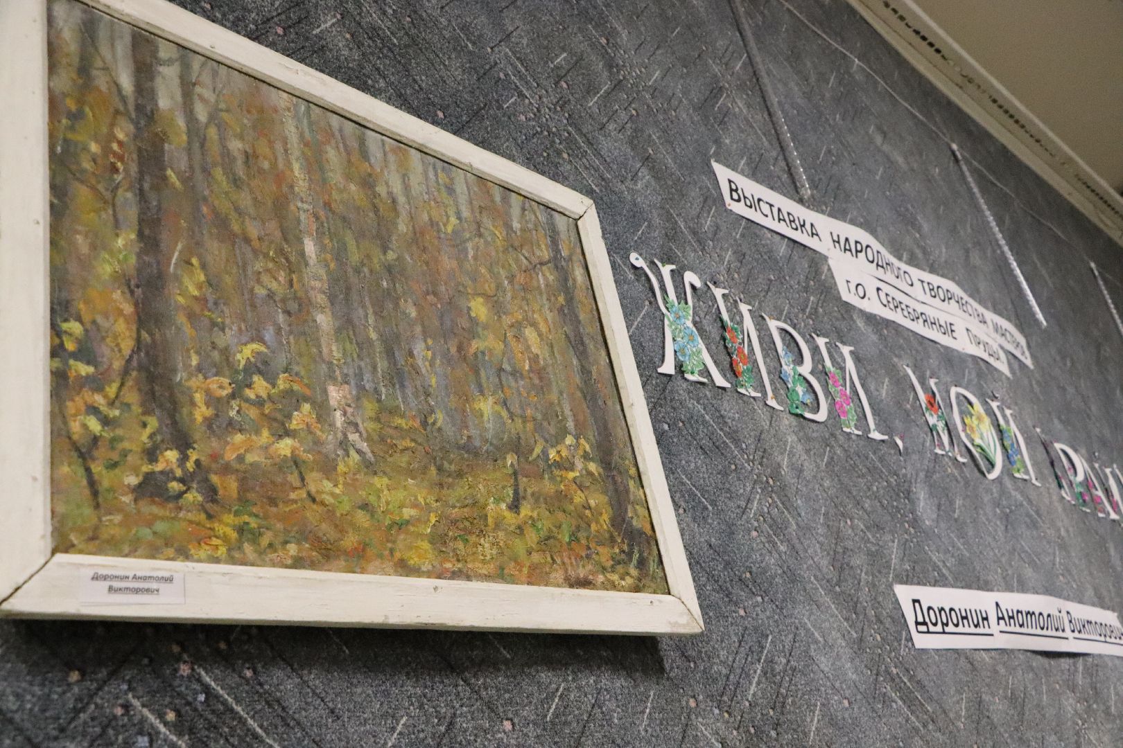 выставка народных умельцев, Серебряные Пруды, Узуново, культура, живопись, узуновский вышивальщик,