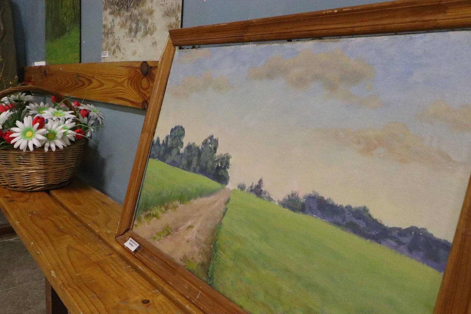 выставка народных умельцев, Серебряные Пруды, Узуново, культура, живопись, узуновский вышивальщик,