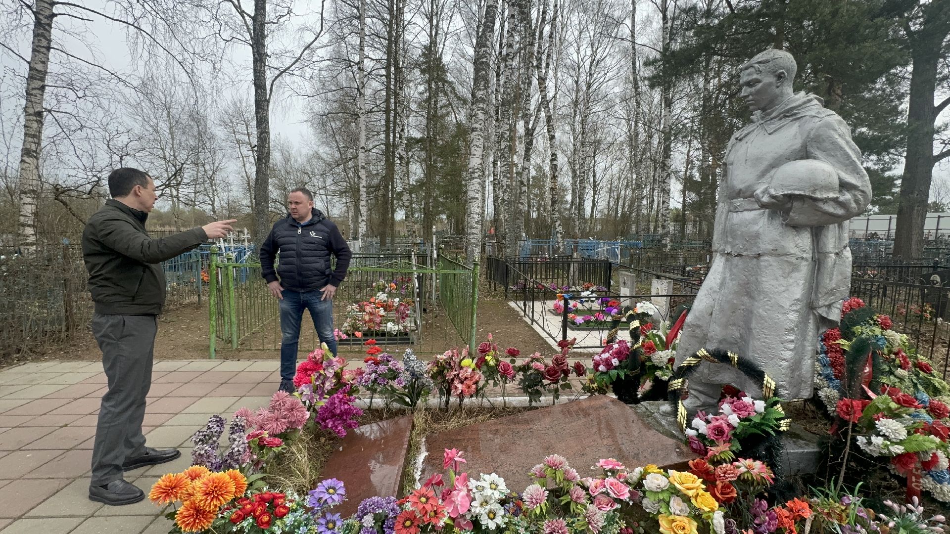 Солнечногорск, Благоустройство захоронений, Мемориал, воинские захоронения, братская могила,
