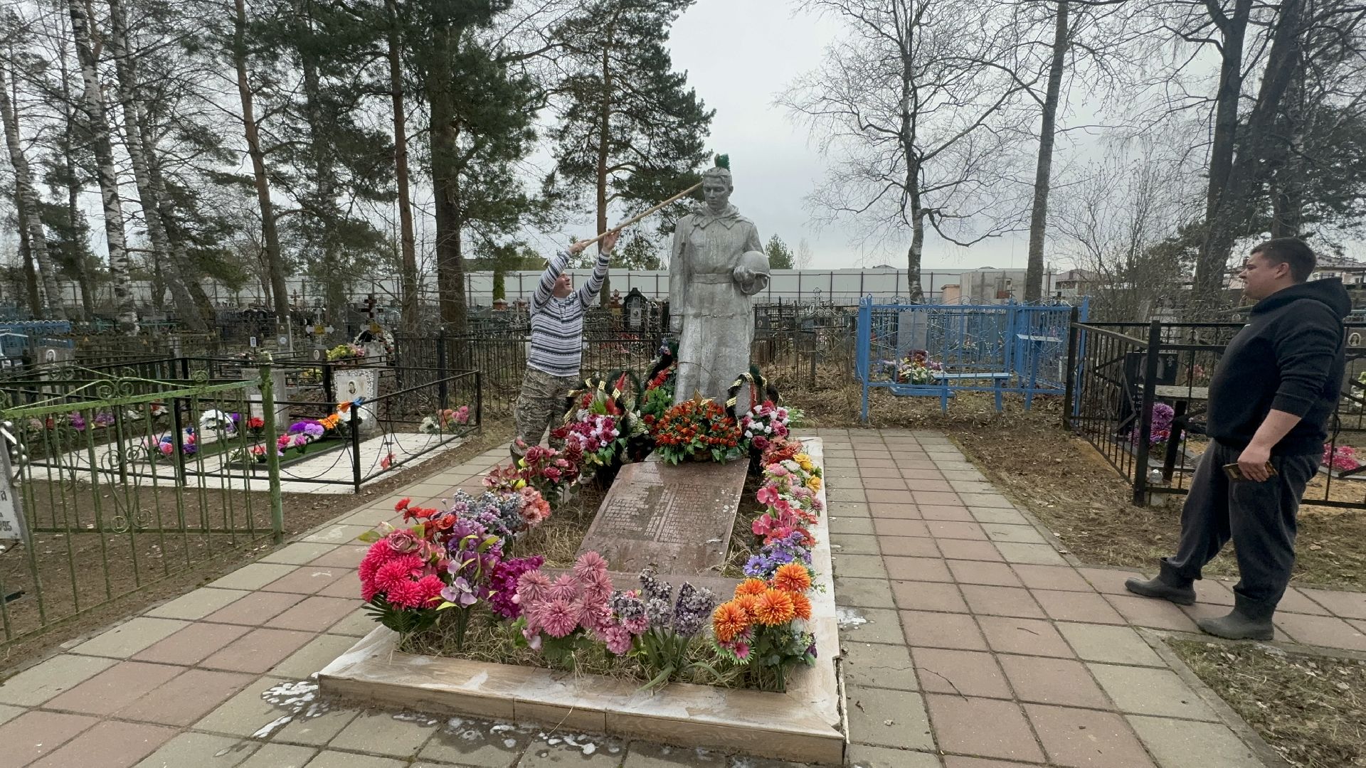 Солнечногорск, Благоустройство захоронений, Мемориал, воинские захоронения, братская могила,