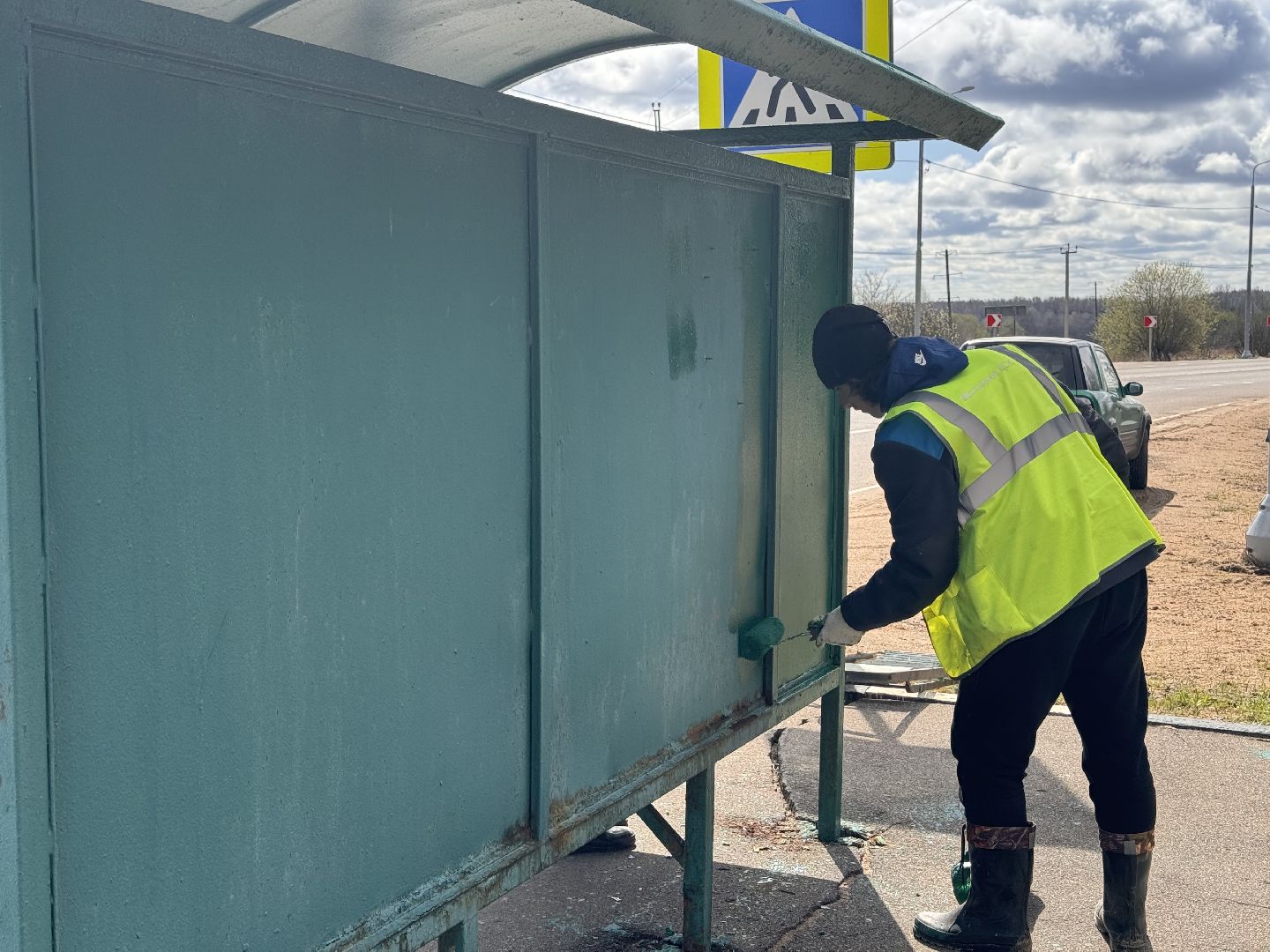 покраска, шаховская, остановки,